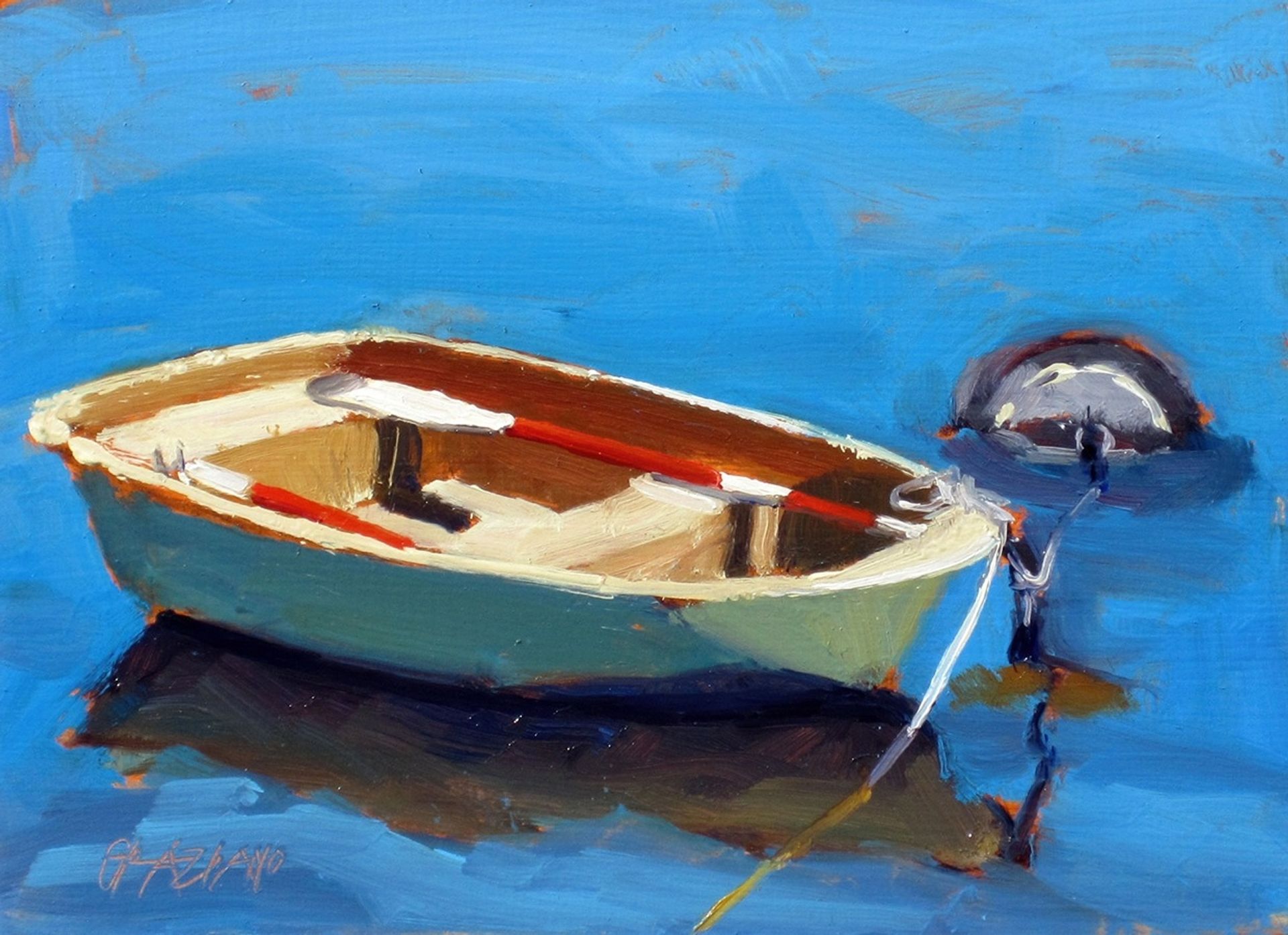 Red Oars by Dan Graziano