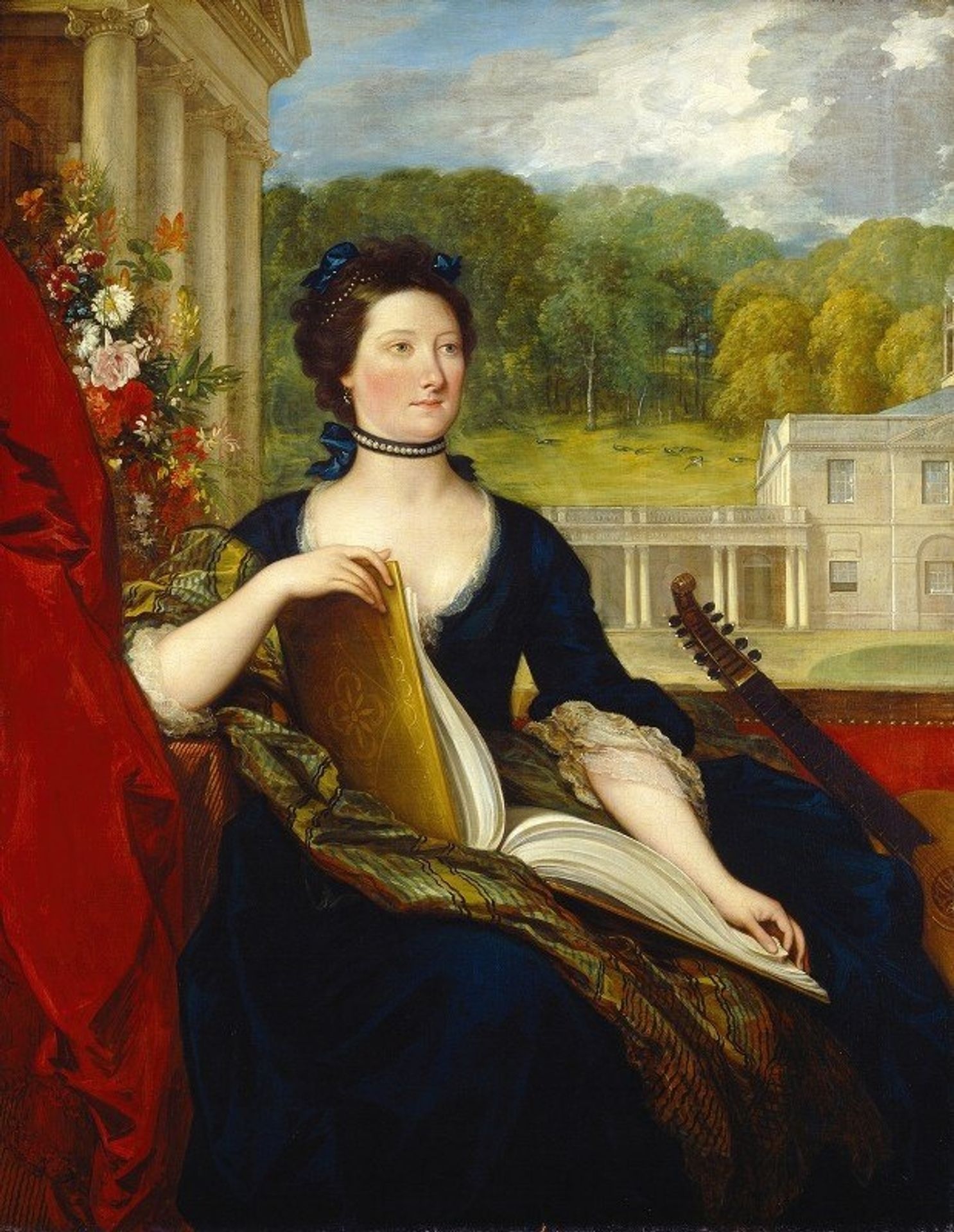 Maria Hamilton Beckford by Benjamin West