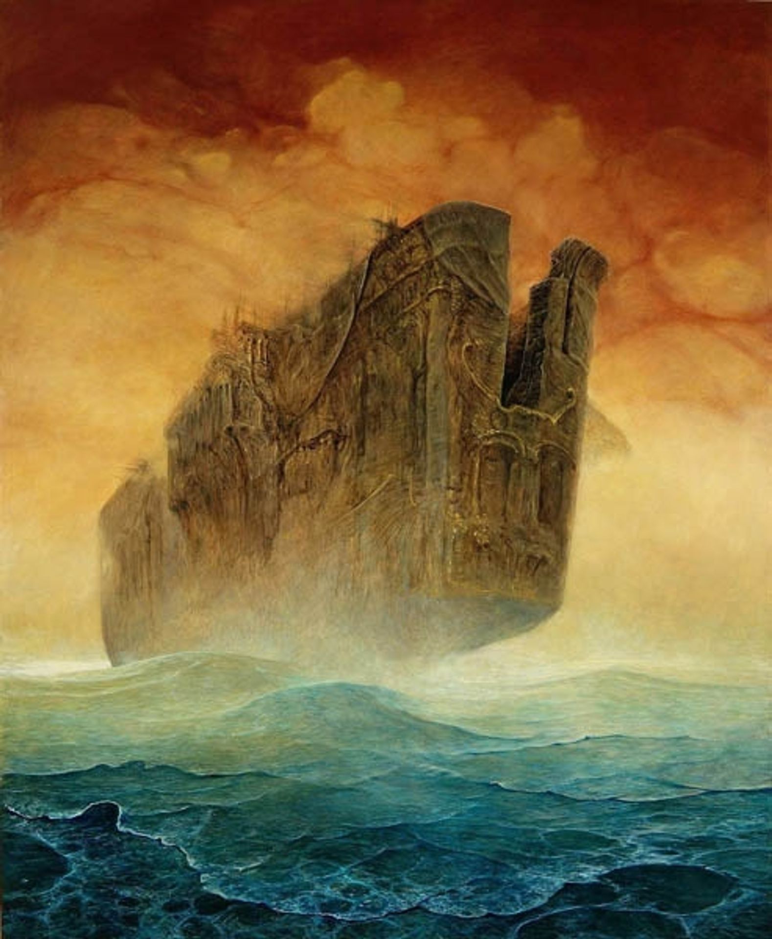Untitled by Zdzislaw Beksinski