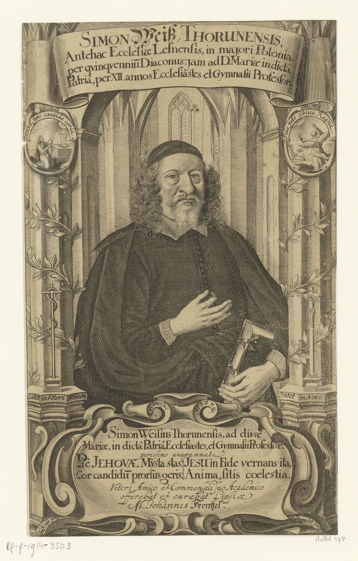 Portret van Simon Weiss by Christian Romstet
