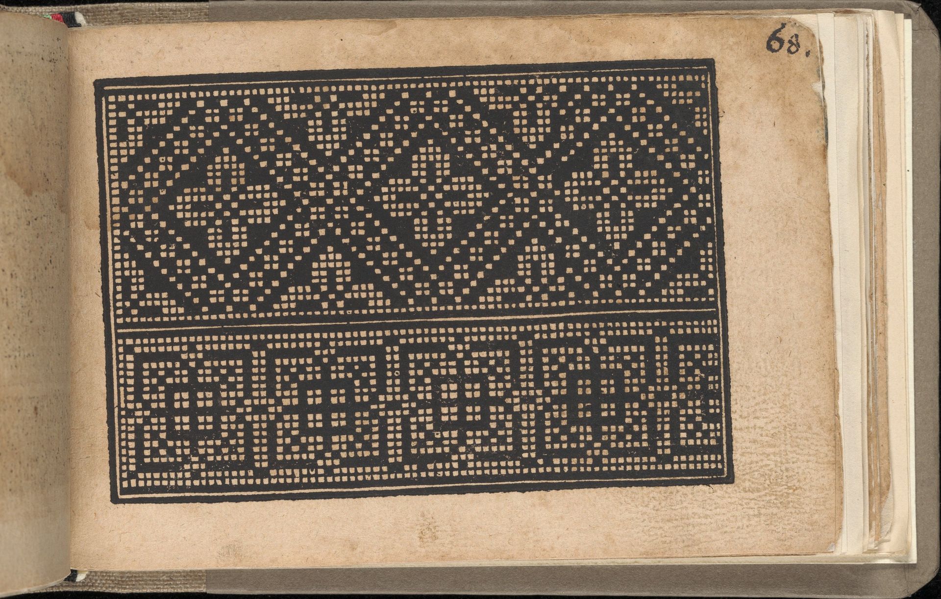 Schön newes Modelbuch (Page 68r) by Sigismundus Latomus