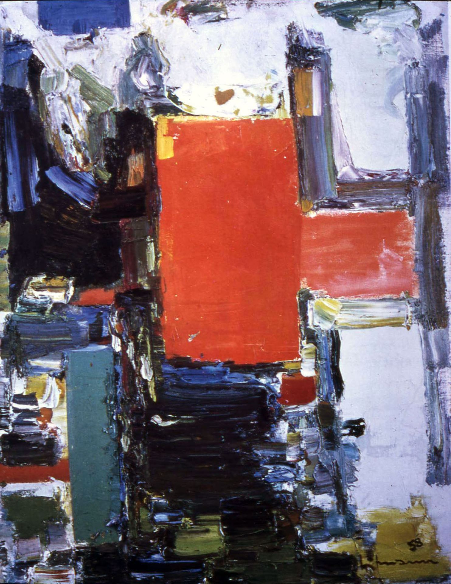 Bird Cage Variation II by Hans Hofmann