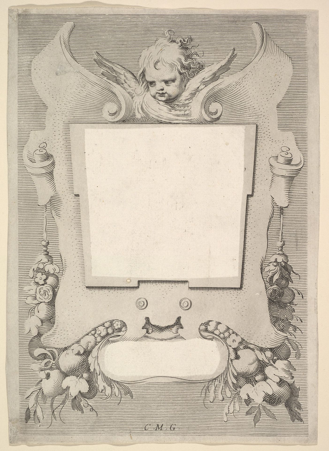 Title Page: Bentivoglio, Della Guerra di Fiandra by Claude Mellan