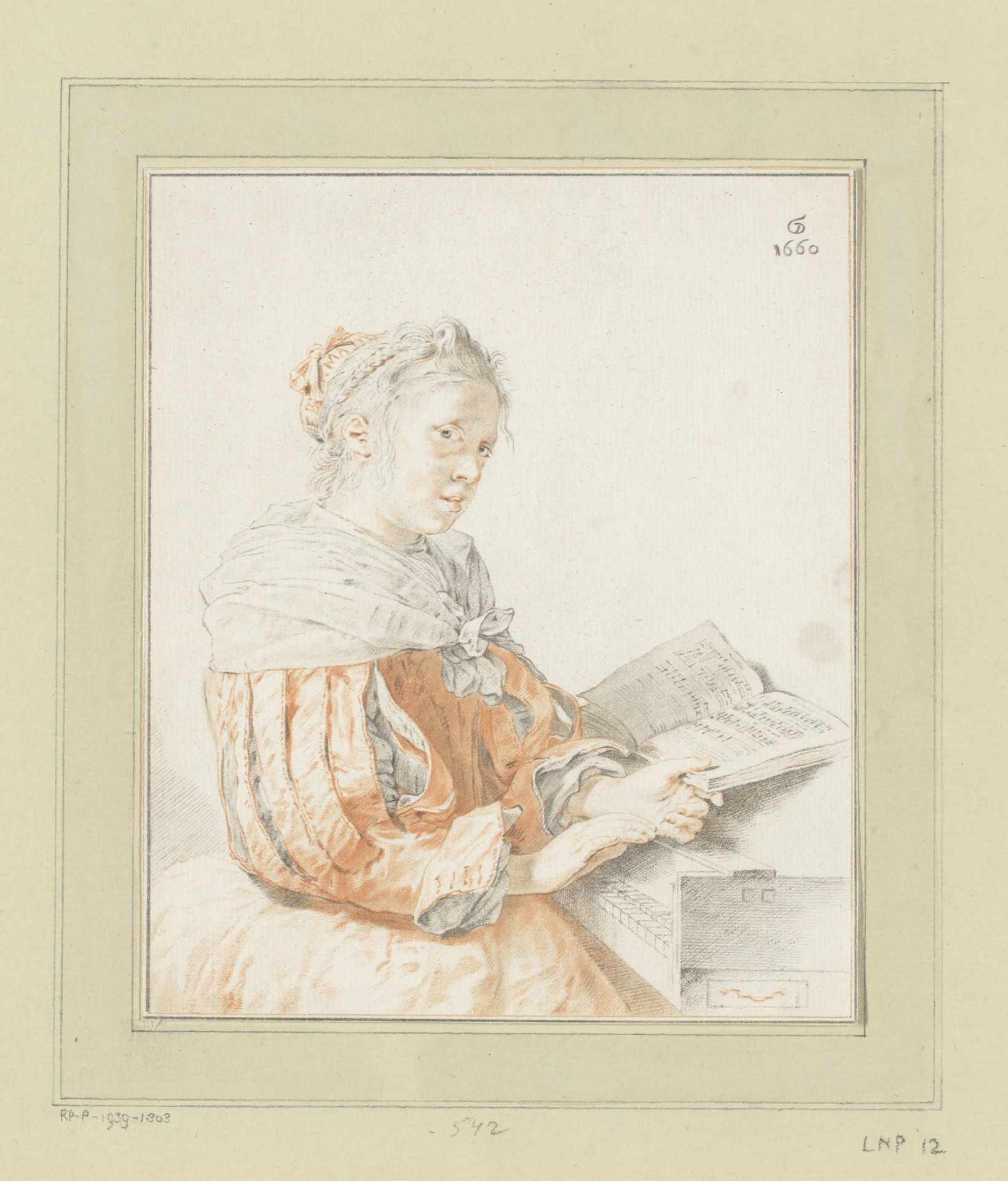 Klavierspeelster by Johannes Körnlein