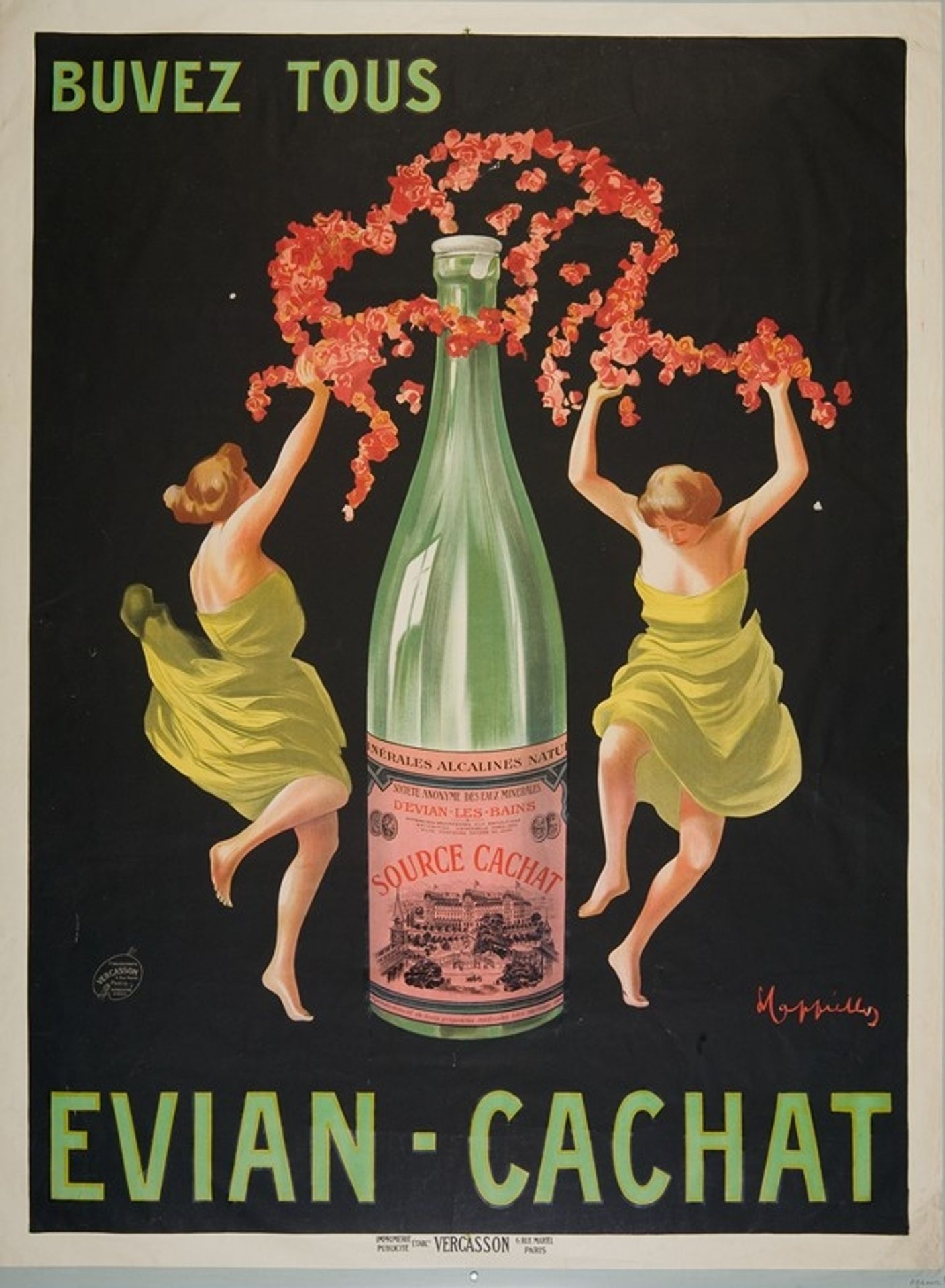 Buvez tous Evian-Cachat by Leonetto Cappiello