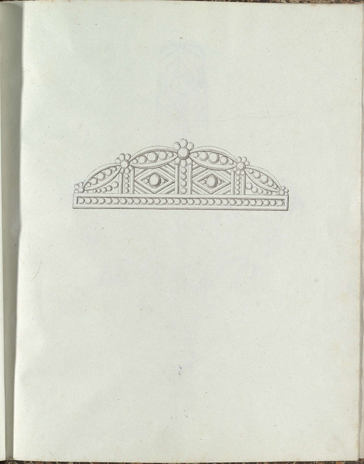 Ontwerp voor een juweel by Carl Friedrich Bärthel