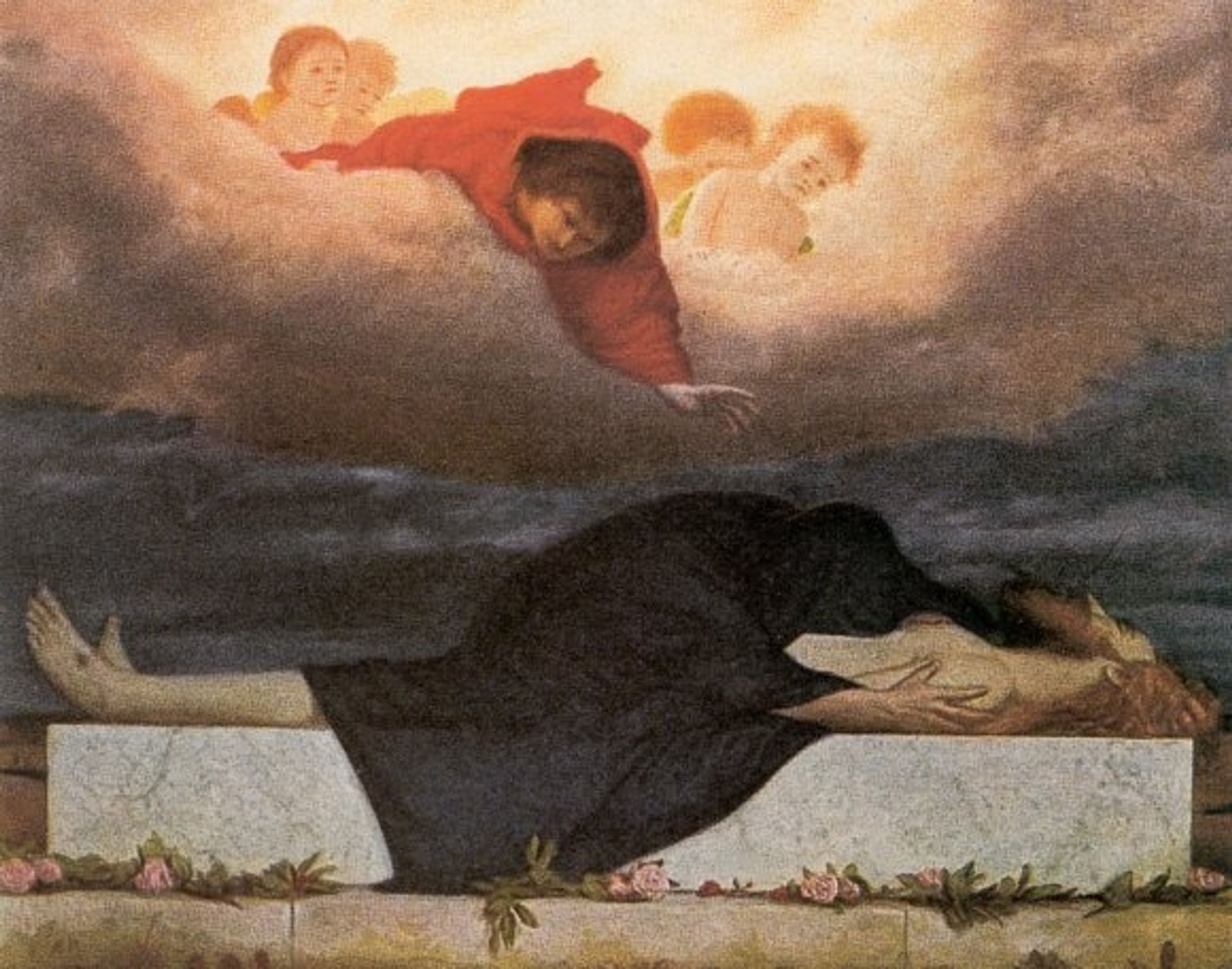 Pietà by Arnold Böcklin