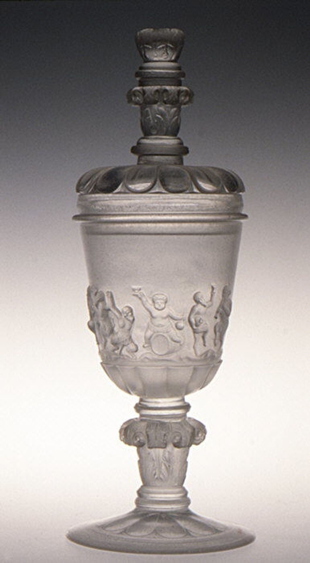 Standing cup with cover by Franz Gundelach