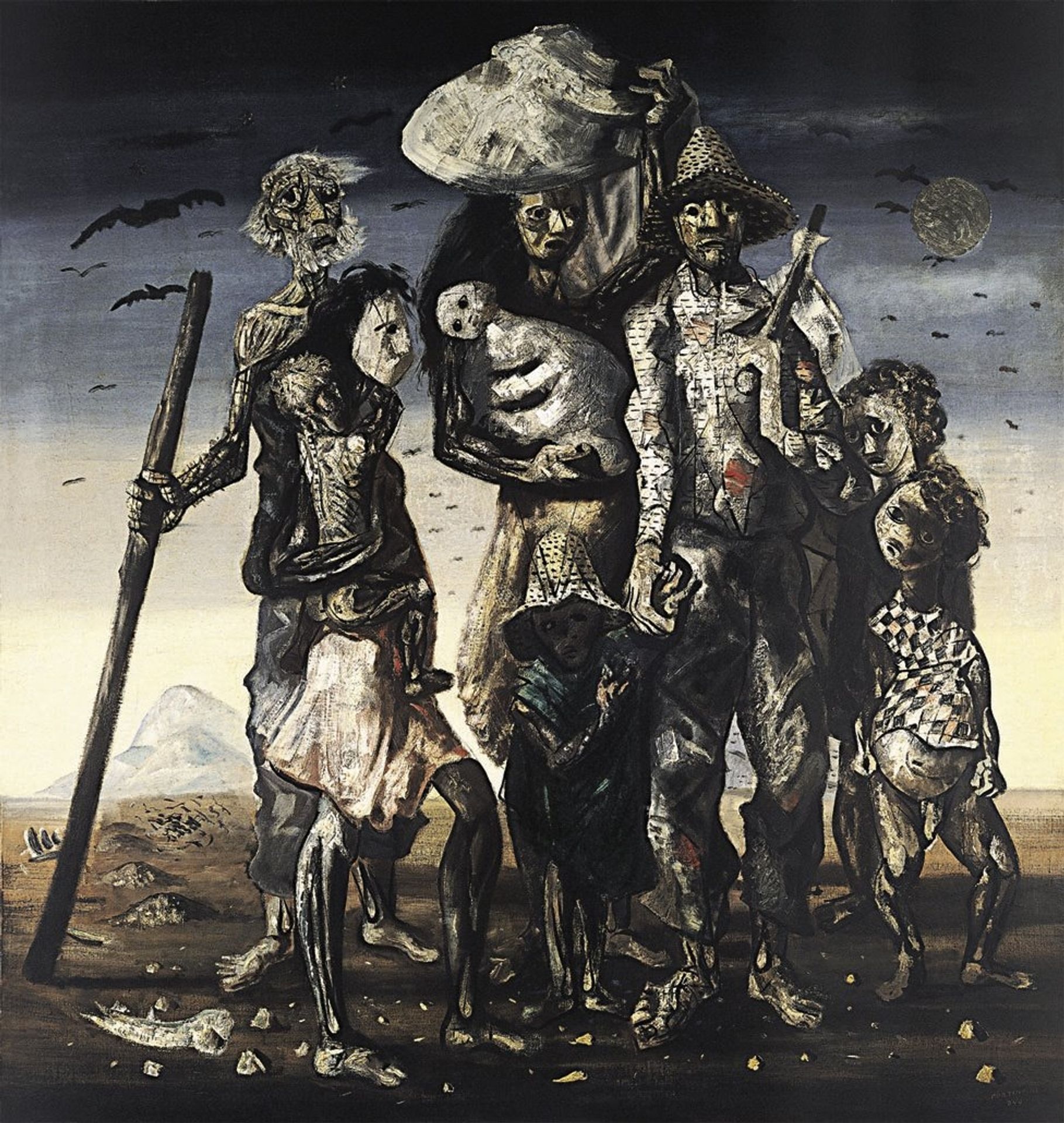 Os retirantes by Candido Portinari