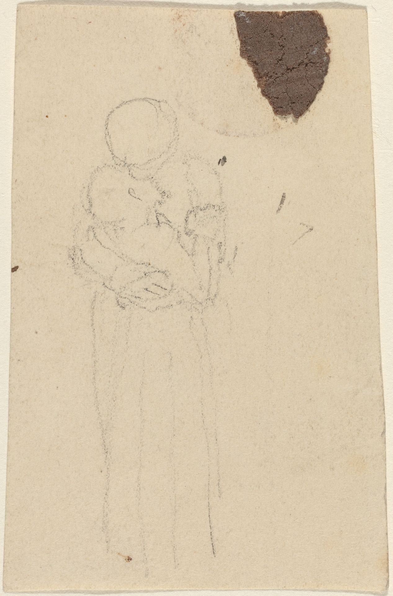 Two Figures Embracing by John Flaxman