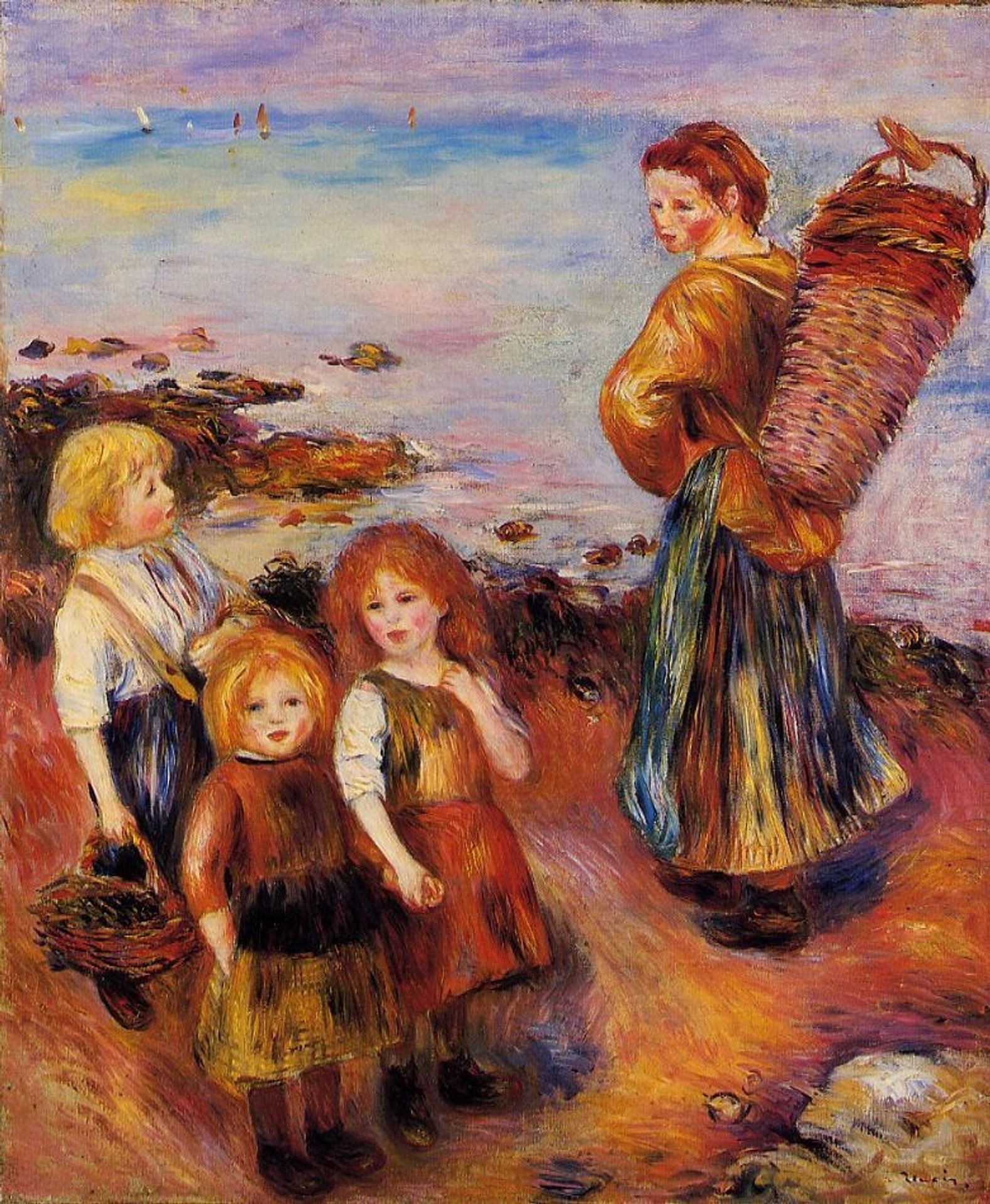 Mussel Fisherman by Pierre-Auguste Renoir