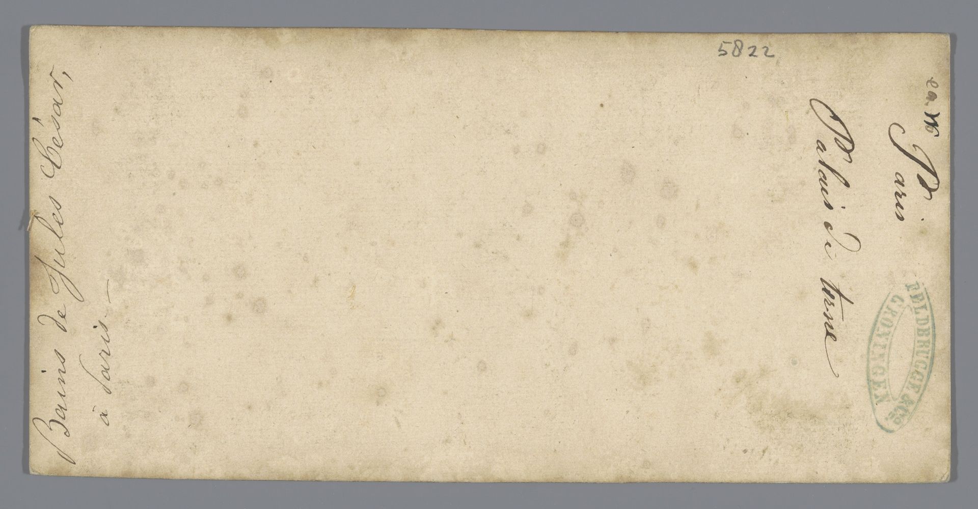 Gezicht op de Thermes de Cluny in Parijs by Anonymous