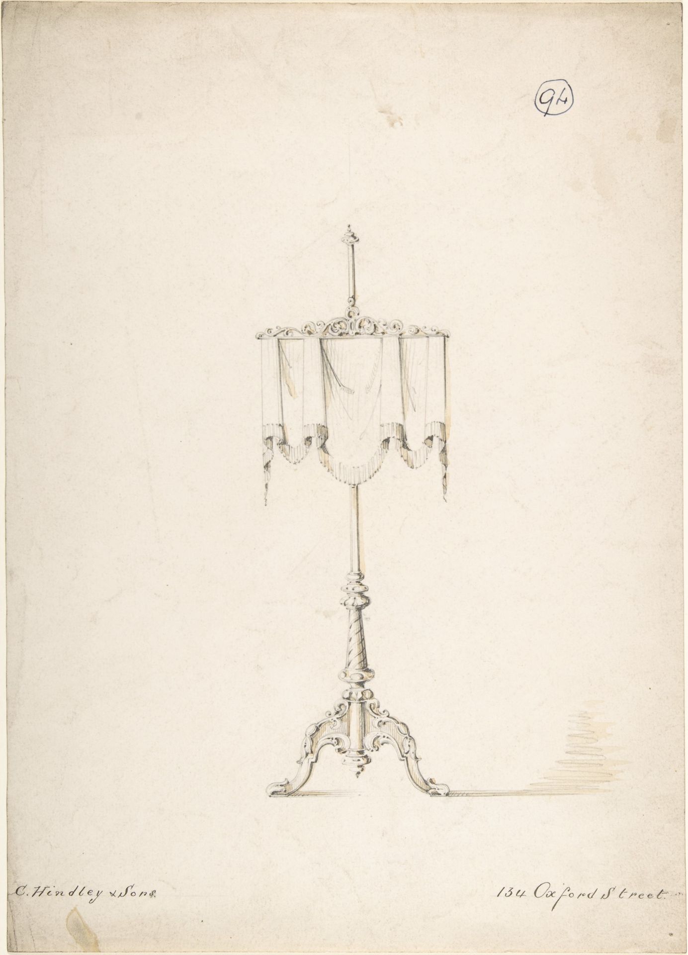 Design by Charles Hindley and Sons