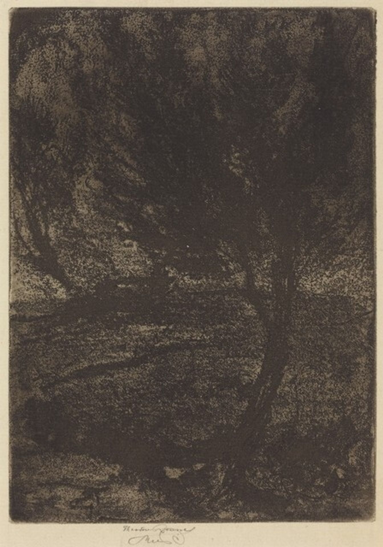 October Evening by Theodore Roussel