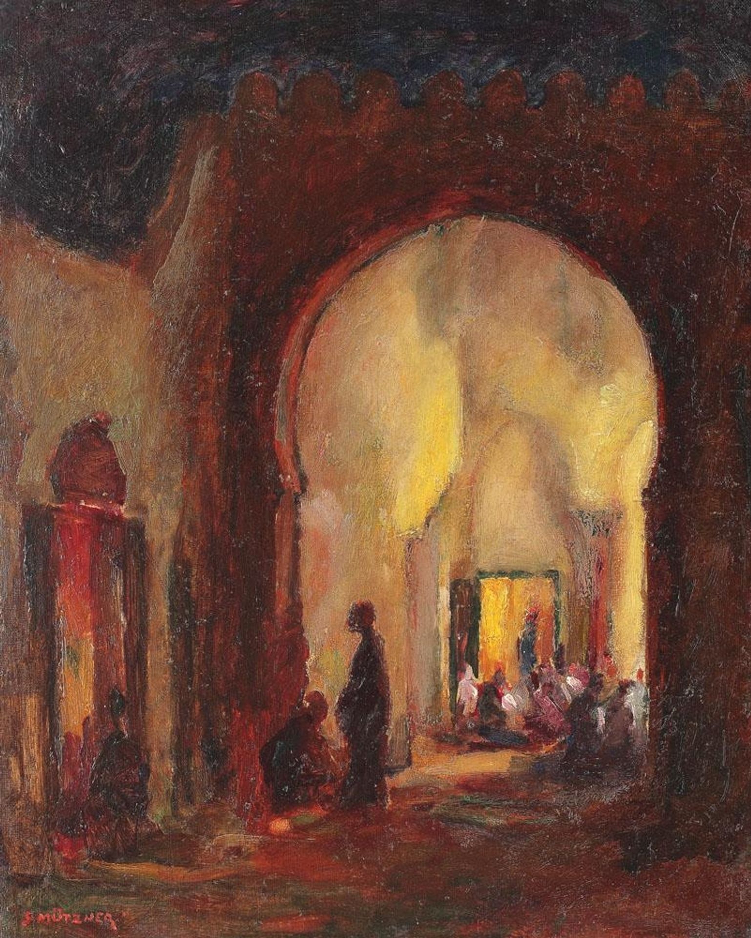Quarter in Tunis by Samuel Mutzner