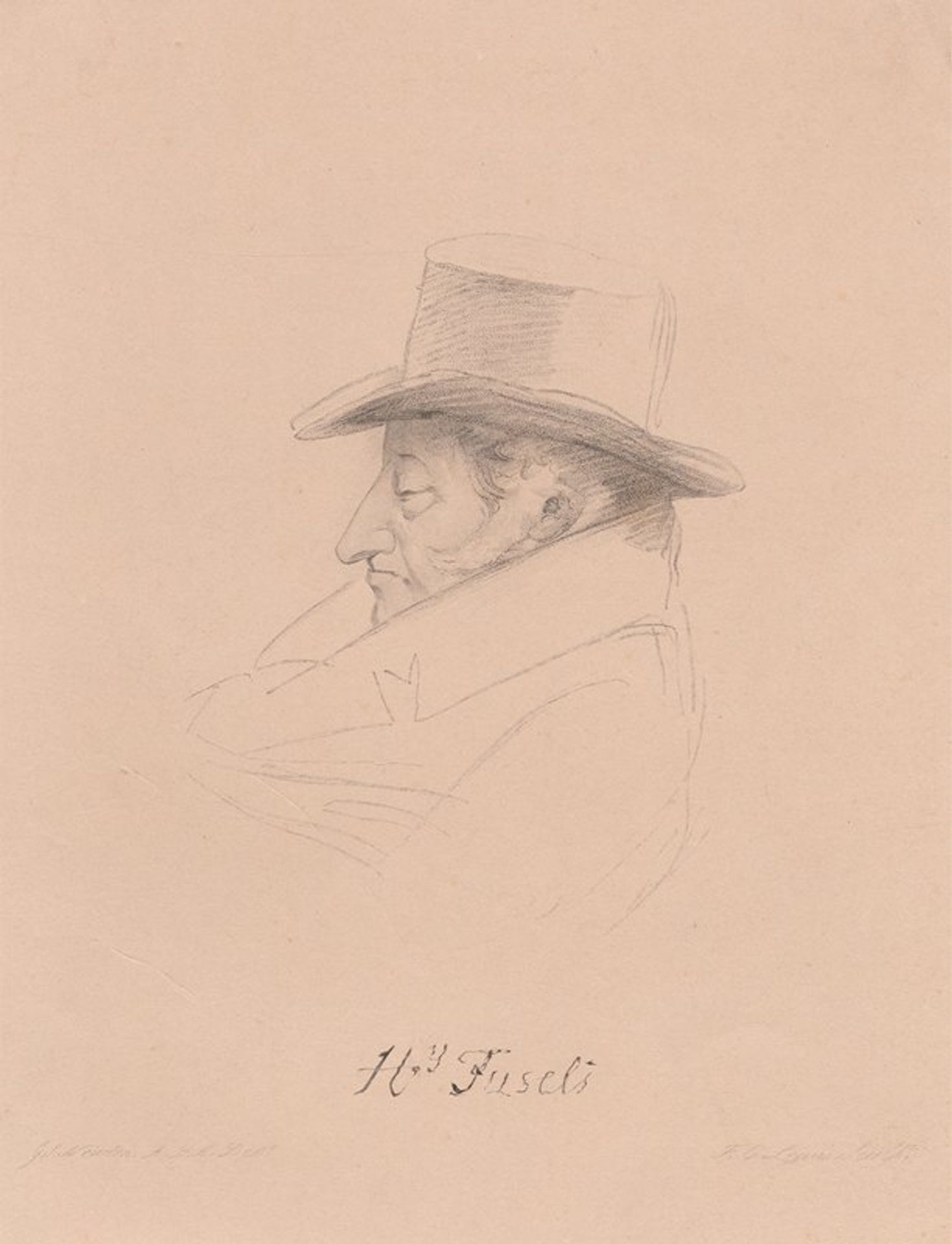 Henry Fuseli by John Frederick Lewis