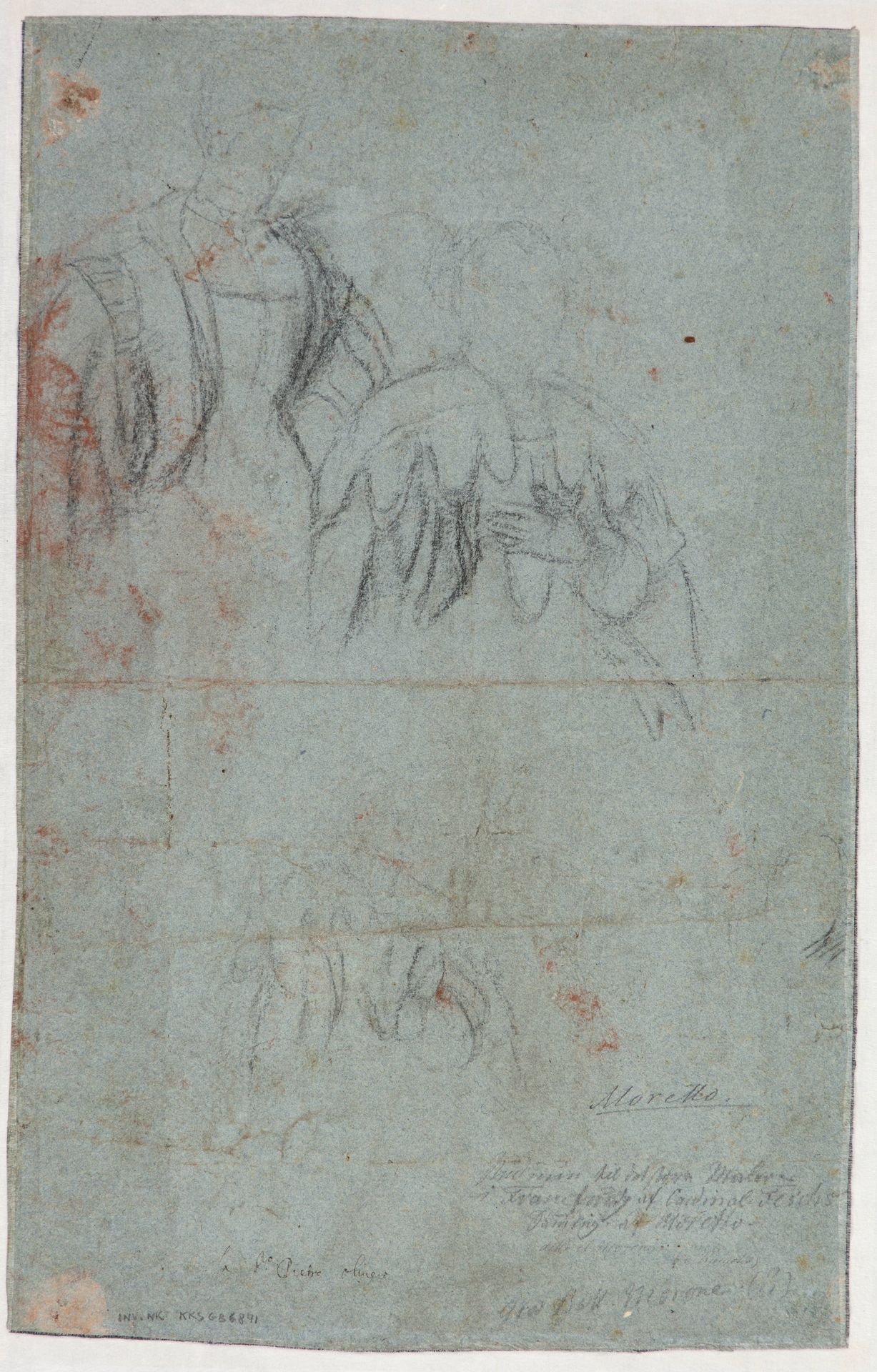 To udkast til et kvindeportræt by Giambattista Moroni