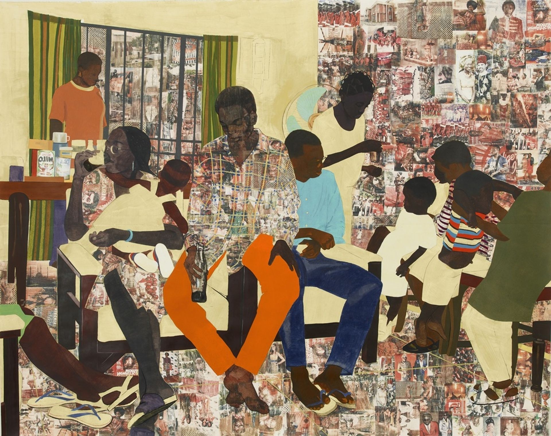 5 Umezebi St., New Haven, Enugu by Njideka Akunyili Crosby