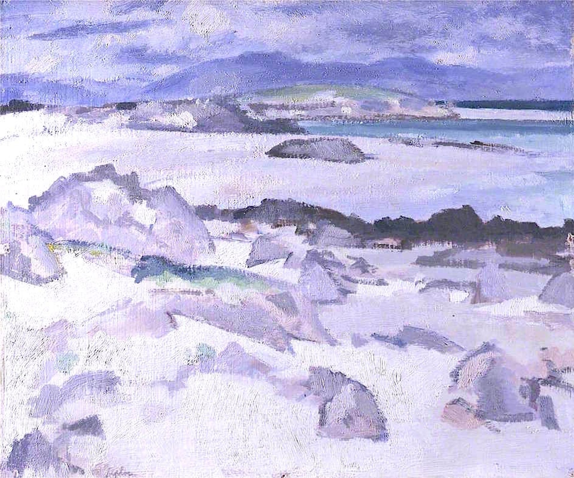 Iona Landscape by Samuel Peploe