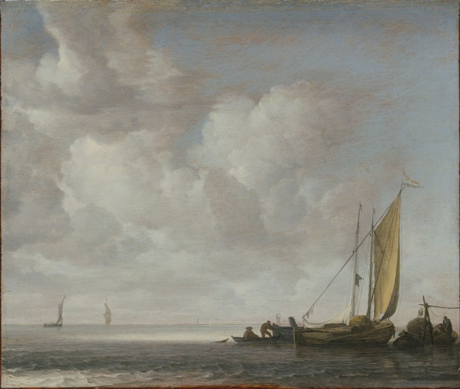 Calm Sea by Simon de Vlieger