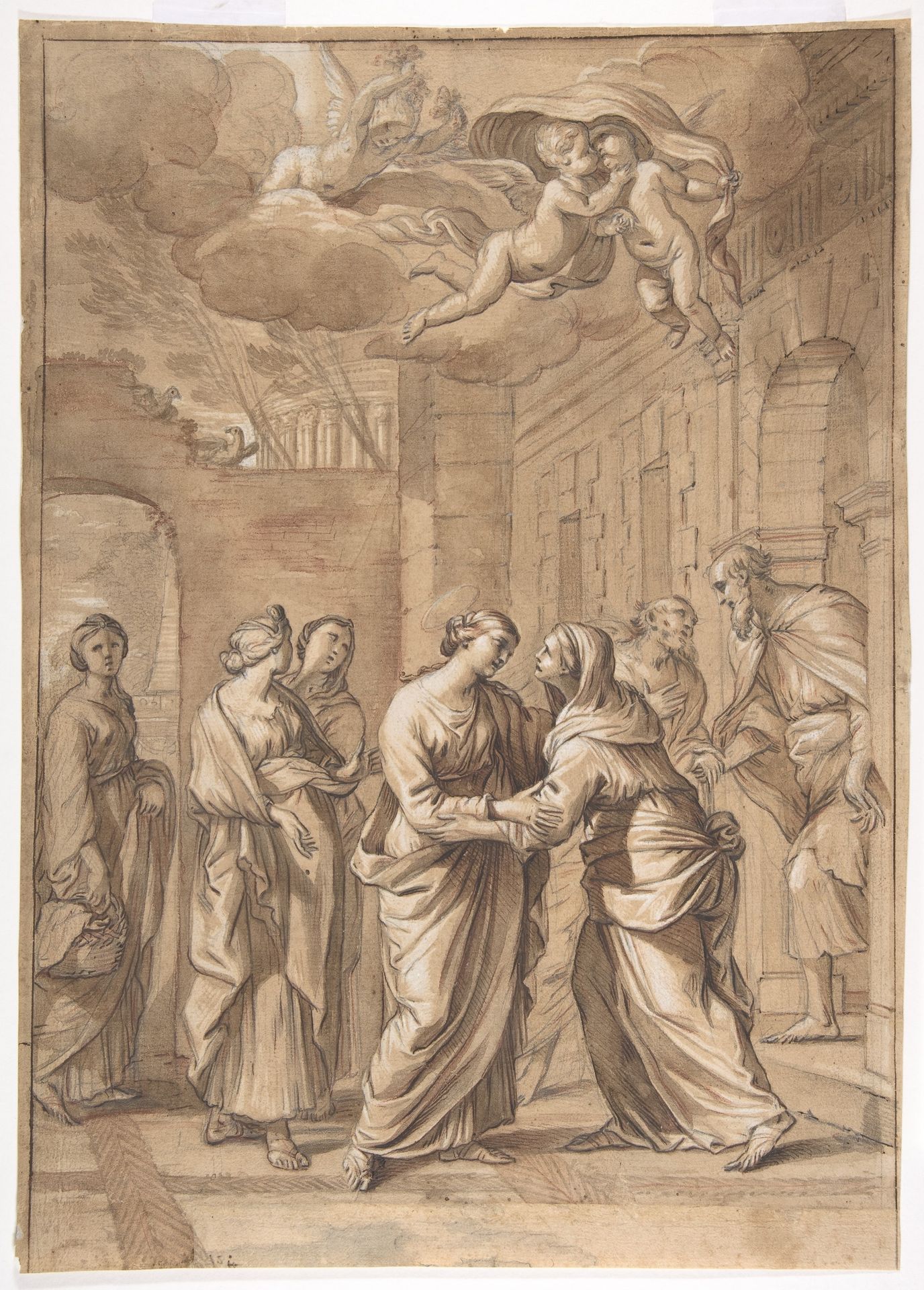 The Visitation by Nicolas Mignard