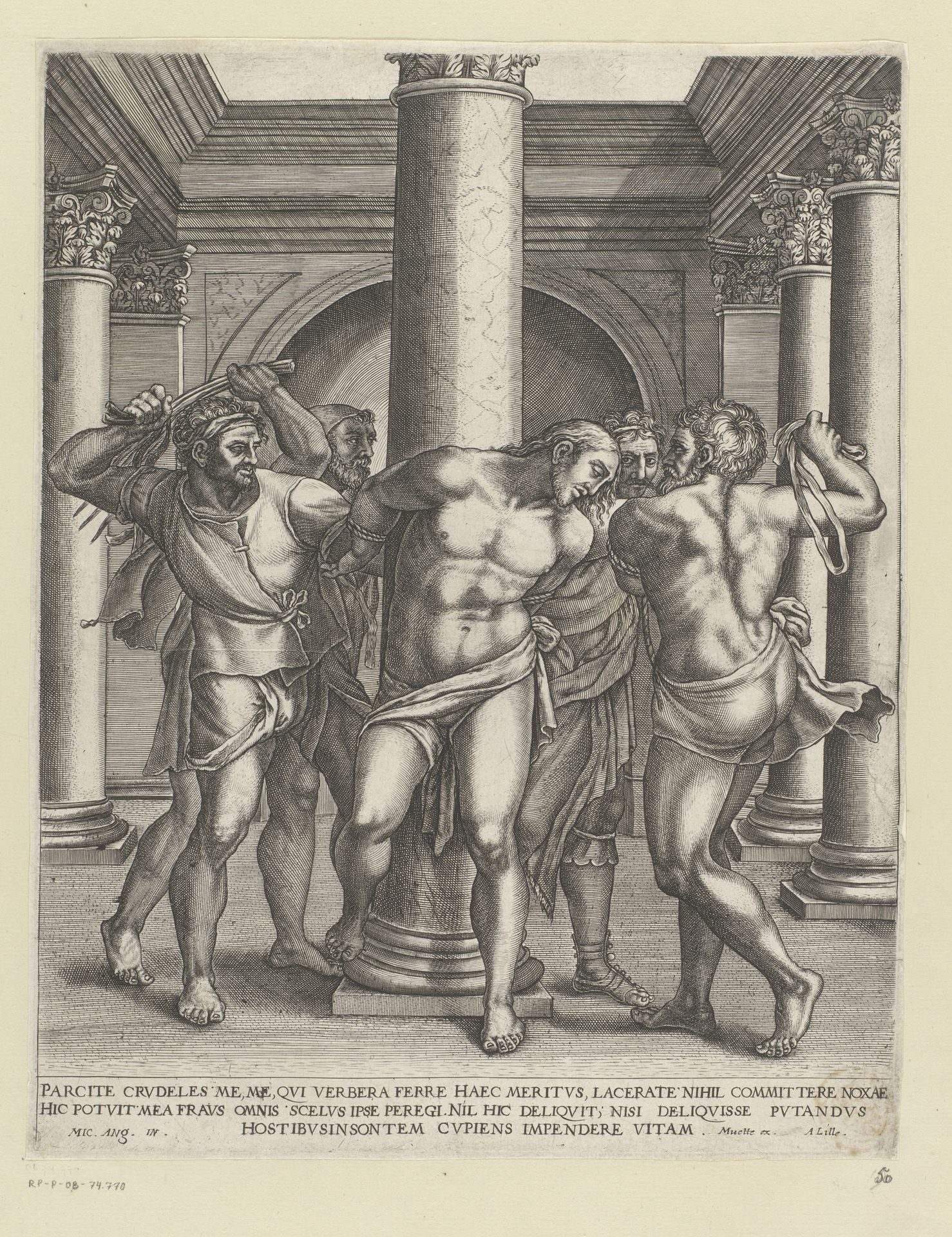 Geseling van Christus by Anonymous