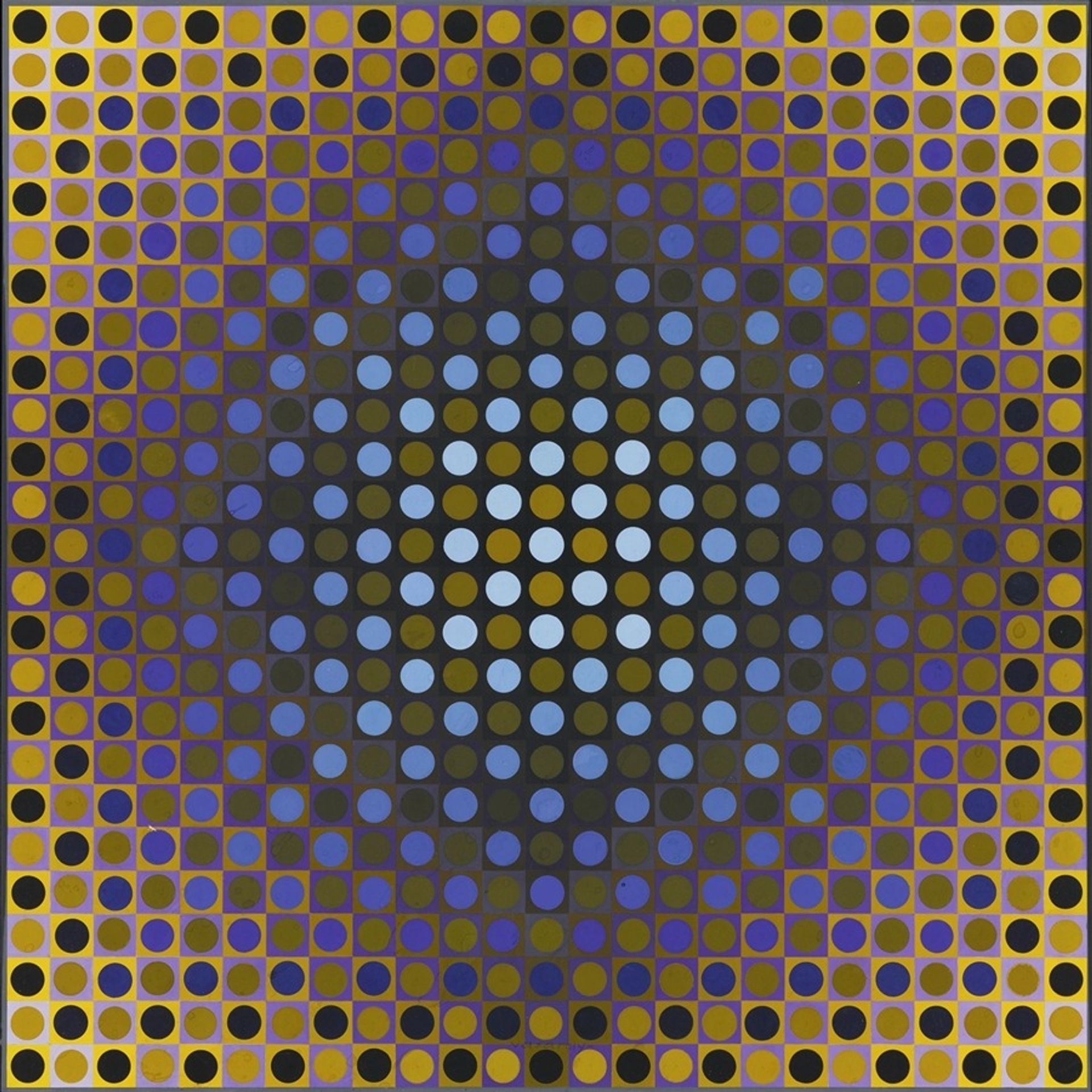 Boglar-Or by Victor Vasarely