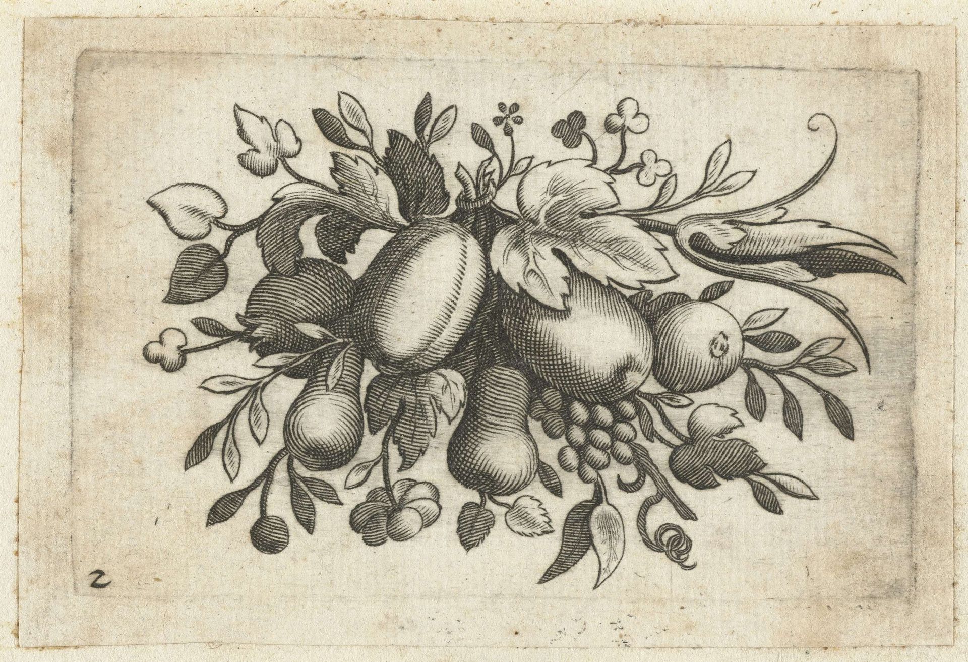 Festoen van vruchten by Dietrich Krüger