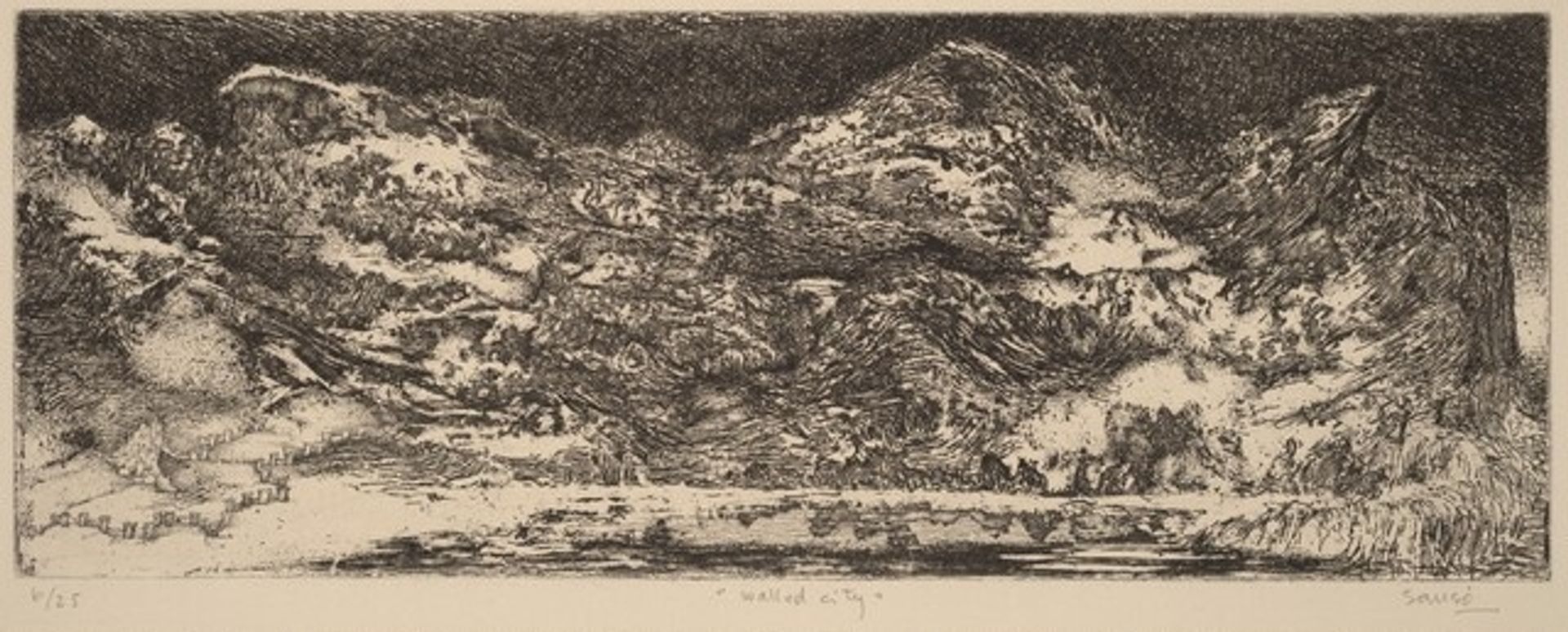 Walled City by Juvenal Sansò
