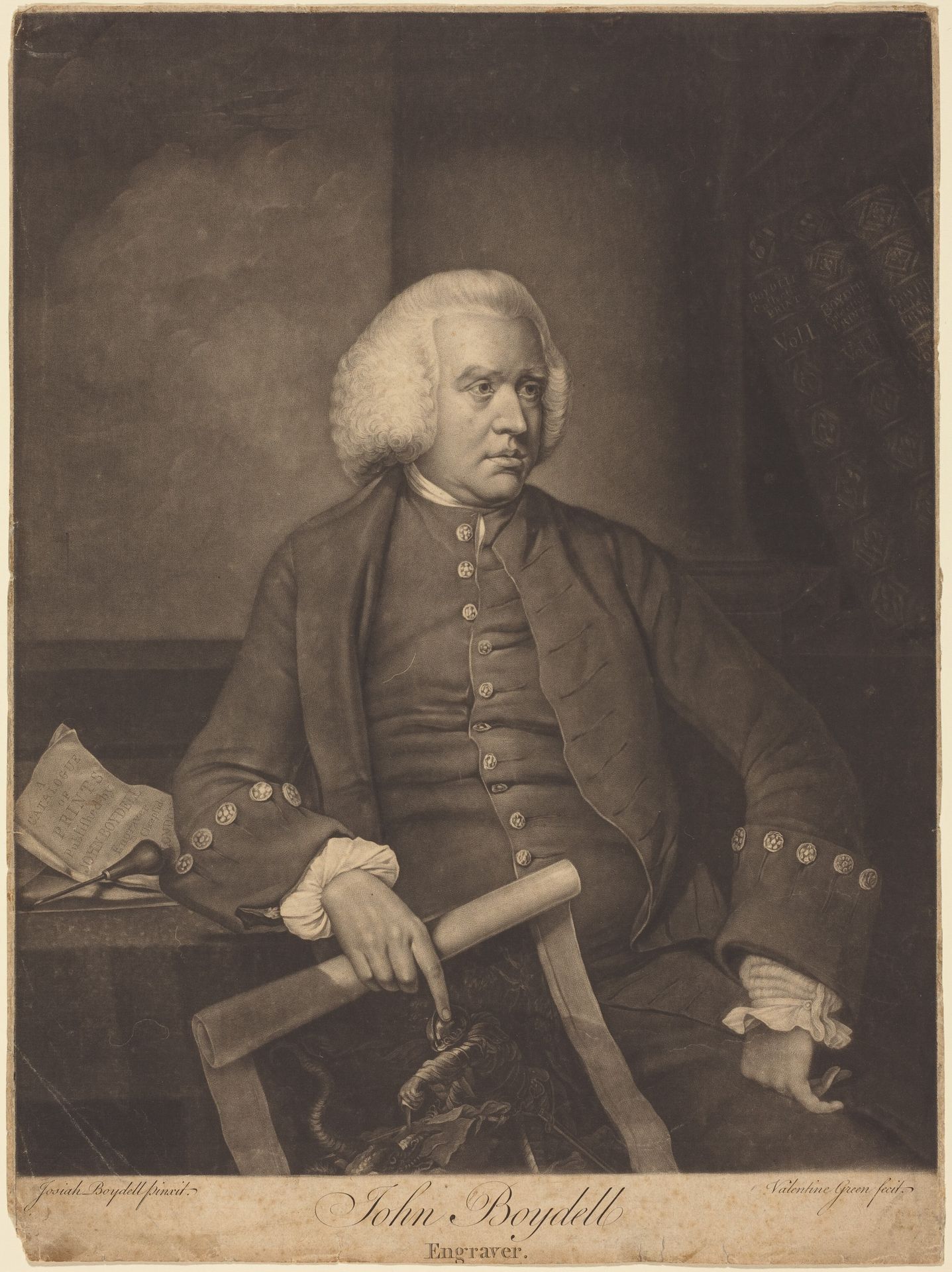 John Boydell by Valentine Green