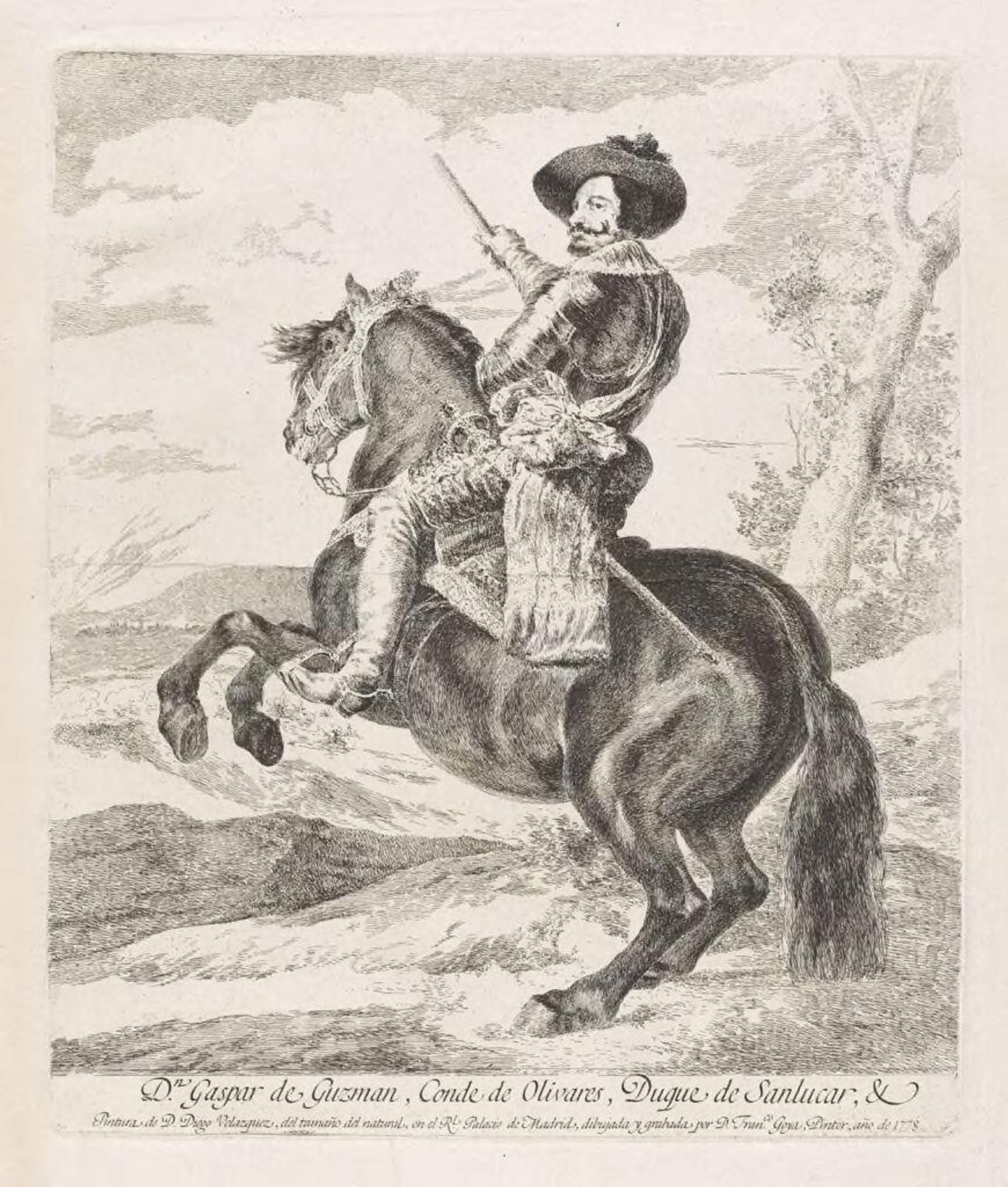 Gaspar de Guzman, Count of Olivares and Duke of Sanlucar by Francisco JosÃ© de Goya y Lucientes