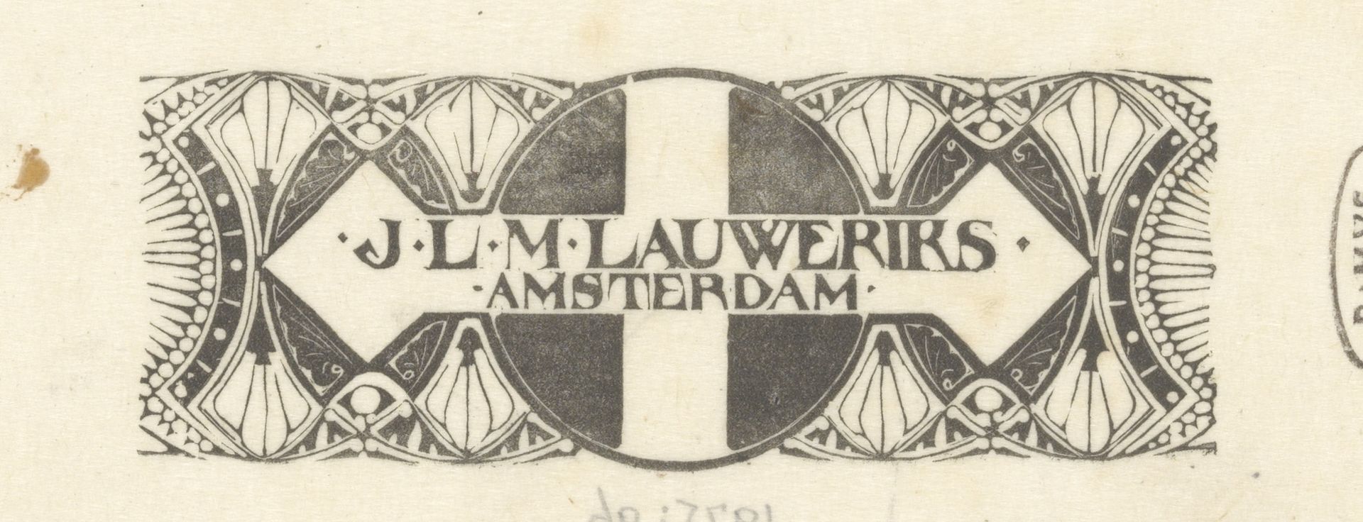 Visitekaartje van Mathieu Lauweriks by Mathieu Lauweriks