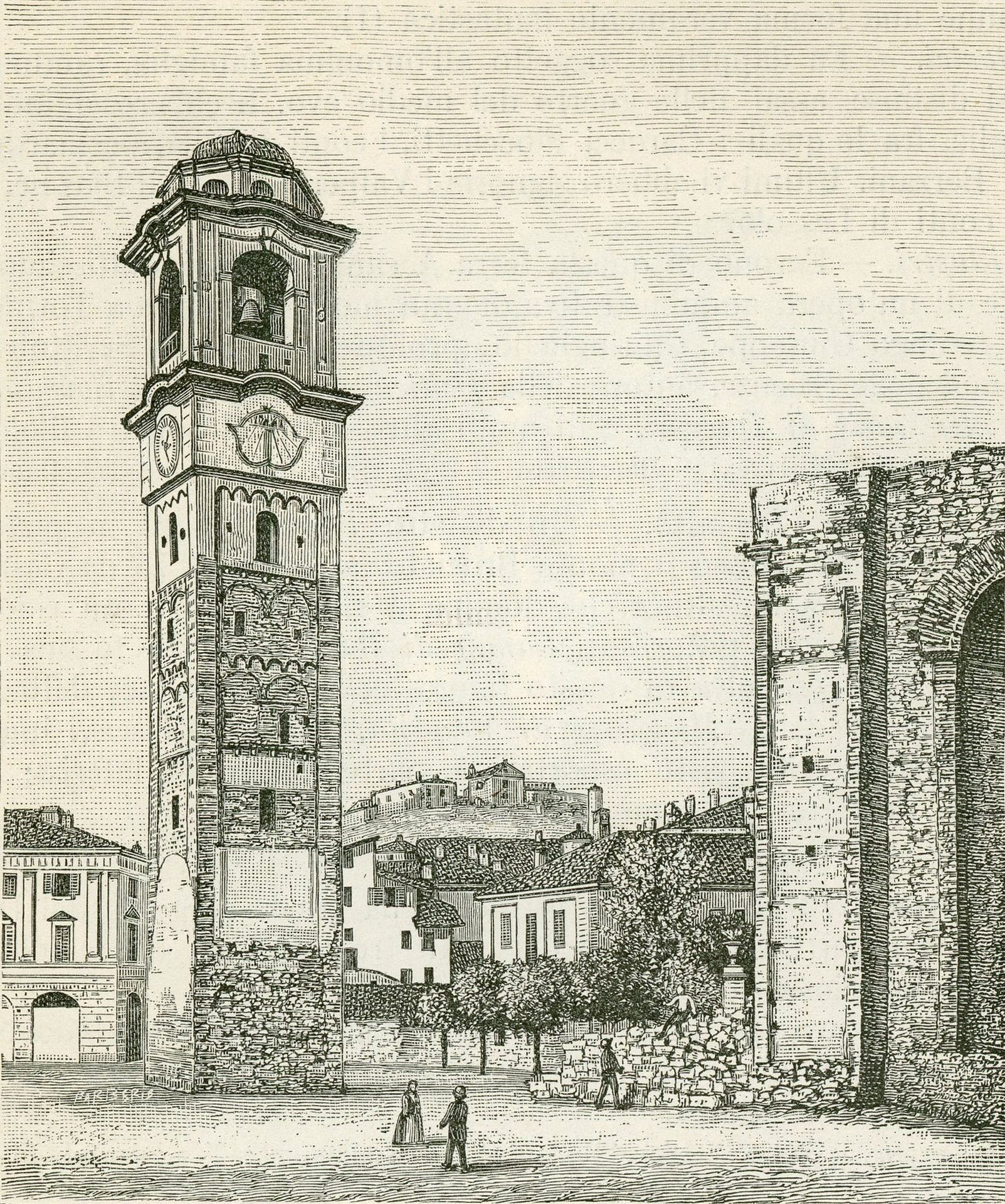 Campanile Del Duomo Di Castellamonte by Giuseppe Barberis
