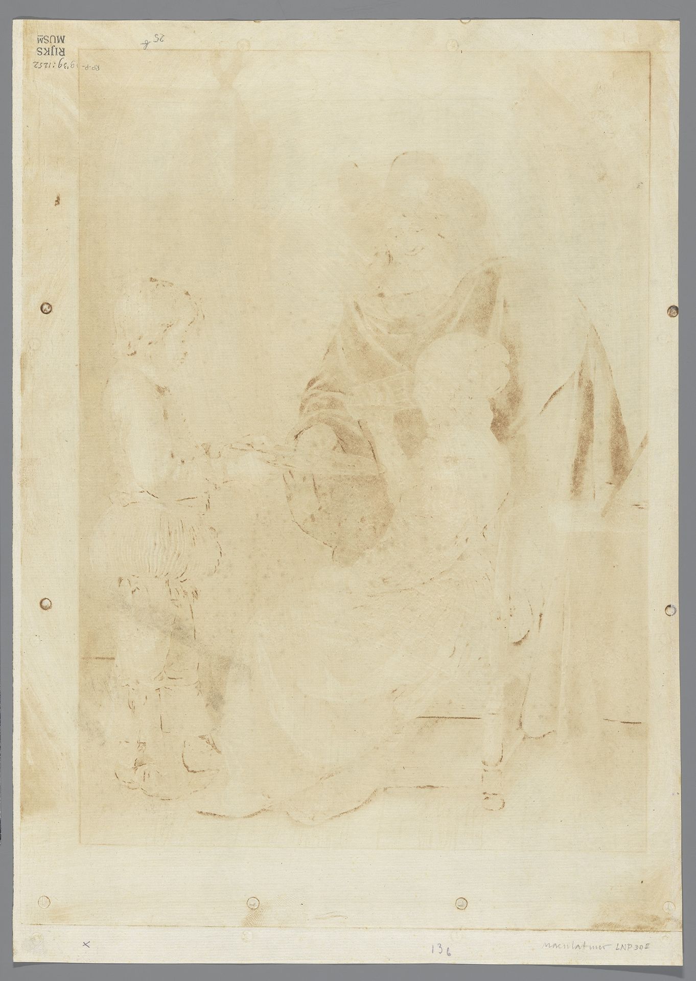 Heer en dame met page by Cornelis Brouwer