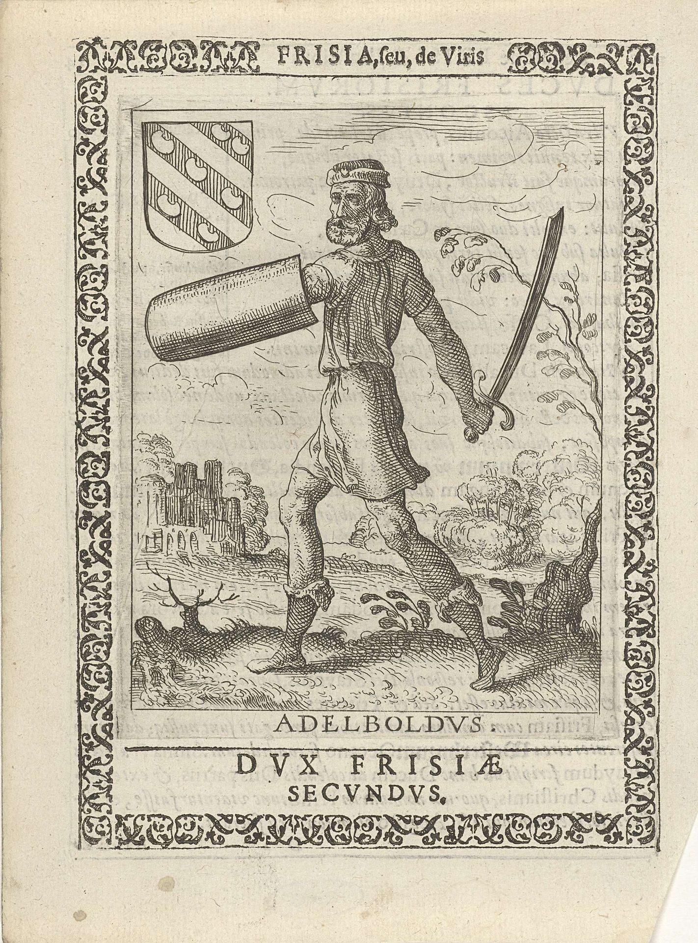 Adelbold, hertog der Friezen by Pieter Feddes van Harlingen