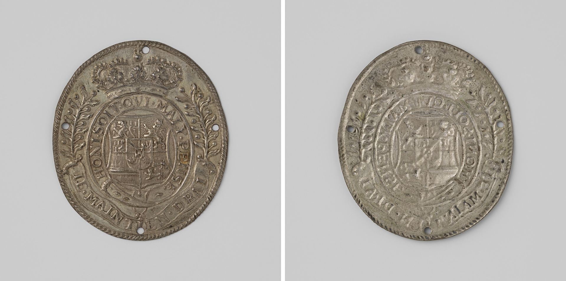 Wapenplaat van Willem IV by Anonymous
