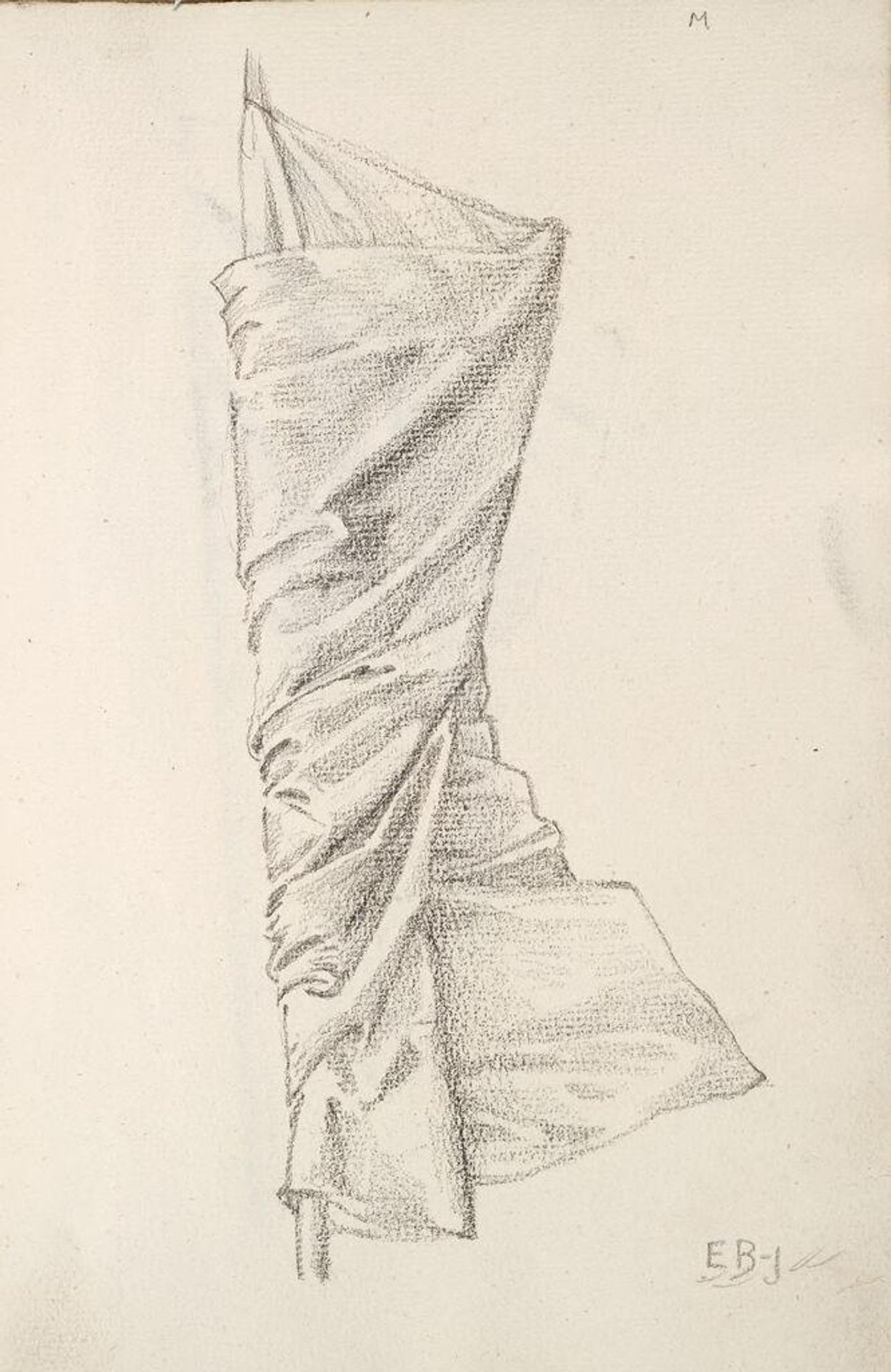 Banner; verso: Banner by Edward Burne-Jones