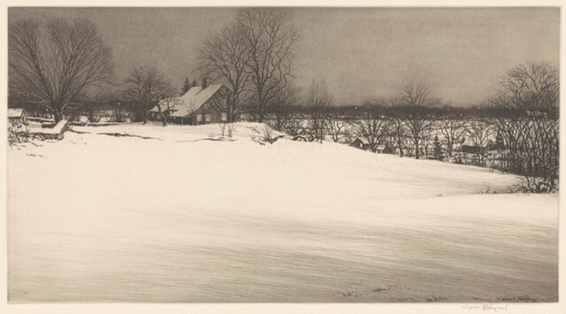Driftway, Evening by Kerr Eby
