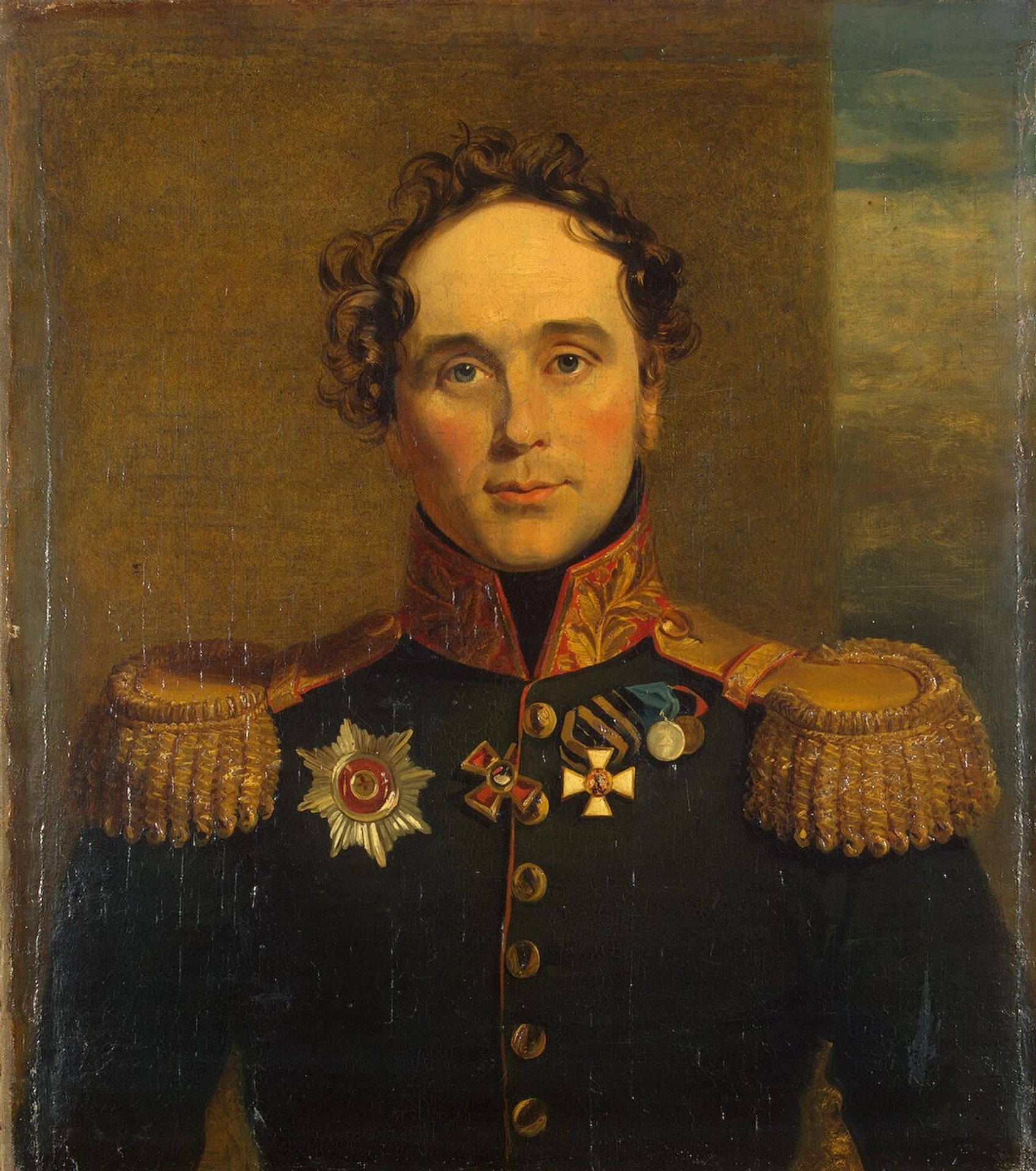 Fyodor Vasilyevich Drizen, Russian General by George Dawe