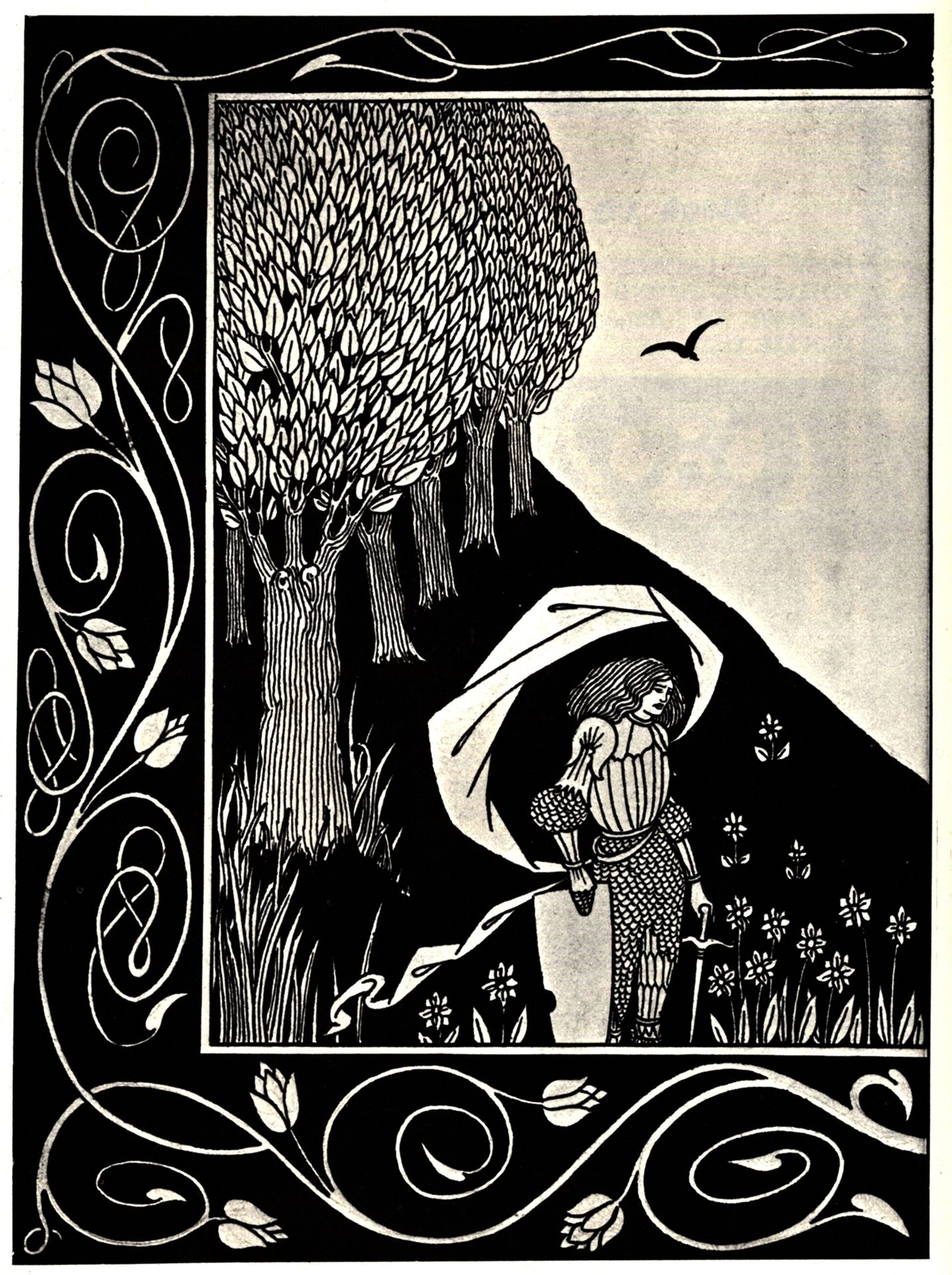 A Devil in Woman's Likeness by Aubrey Vincent Beardsley