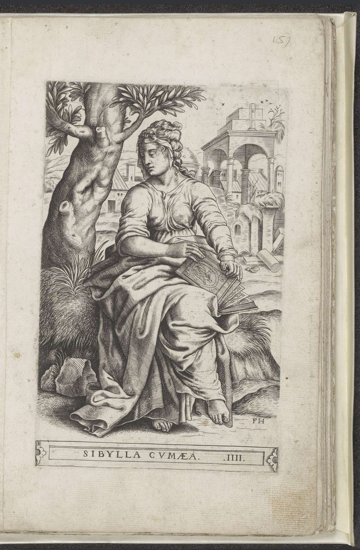 Sibille van Cumae by Frans Huys