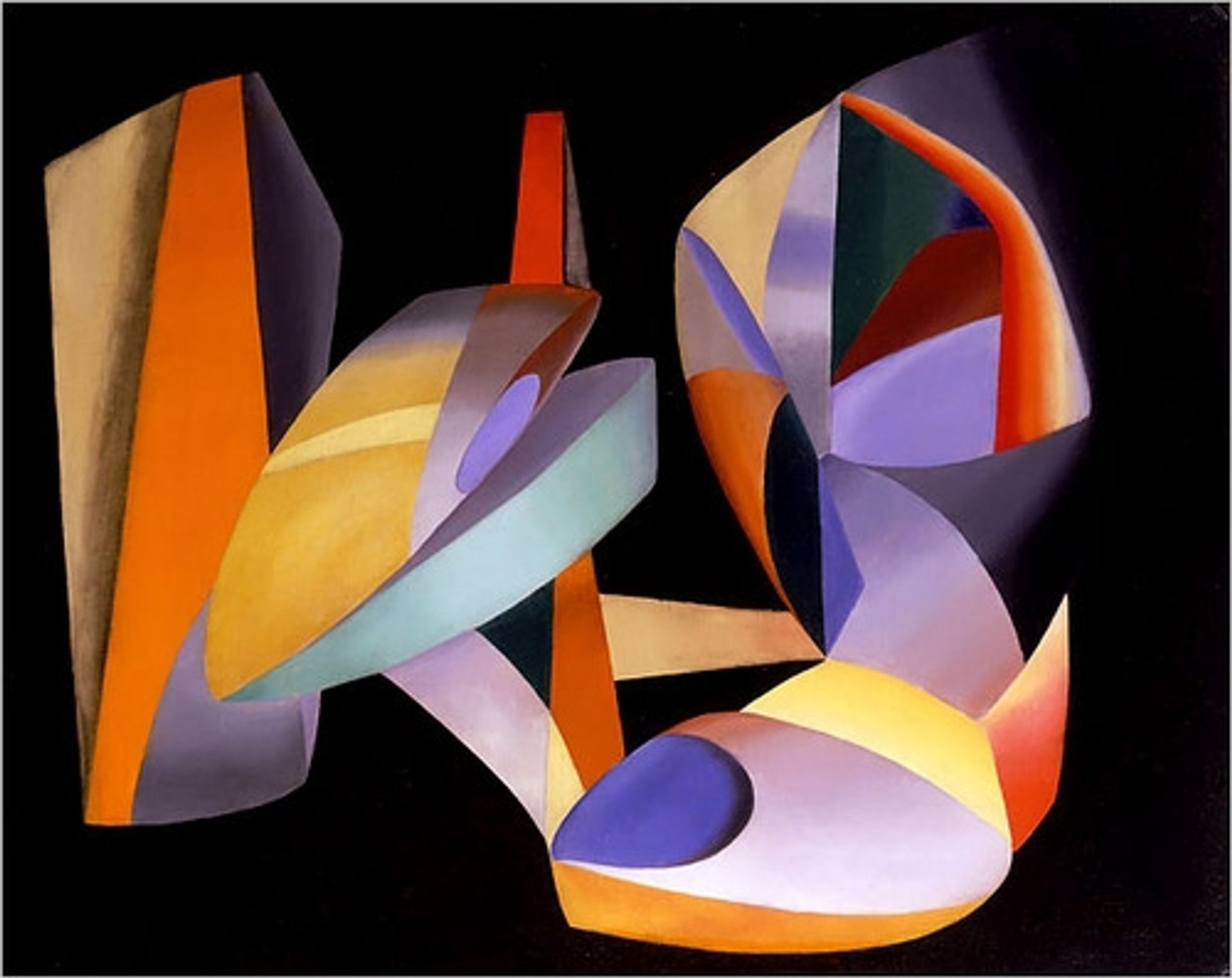 Paris Abstract by John Ferren