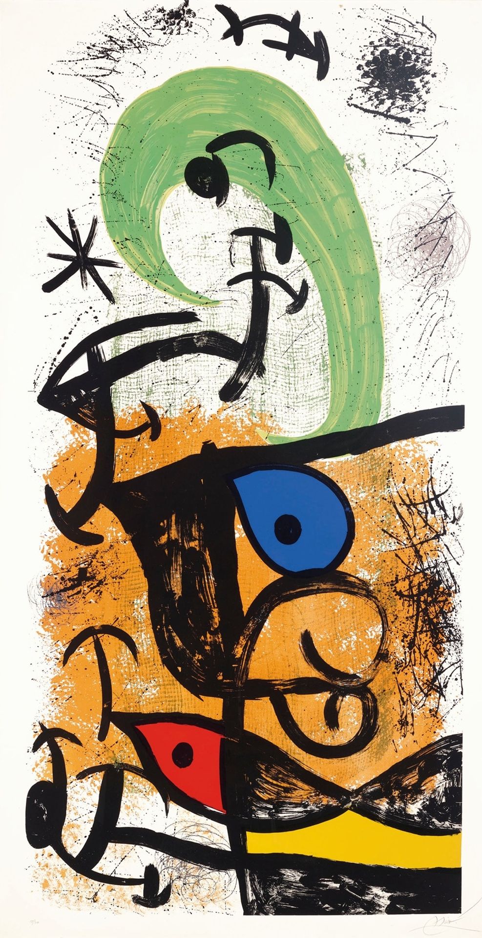 La Meneuse de lune by Joan Miró