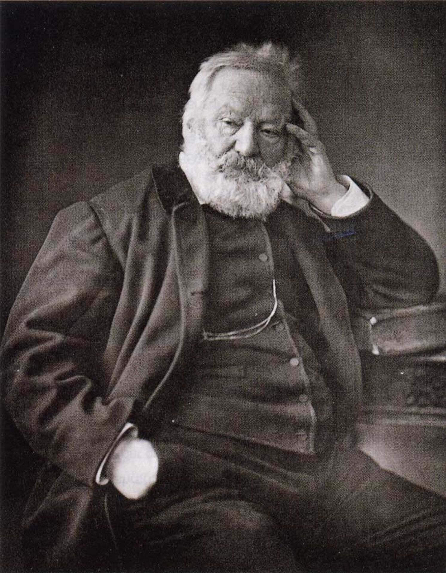 Victor Hugo by Felix Nadar