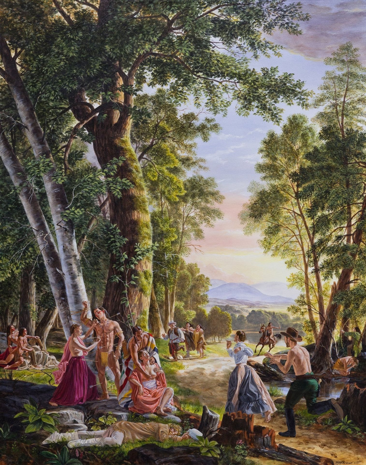 St. Sebastian by Kent Monkman