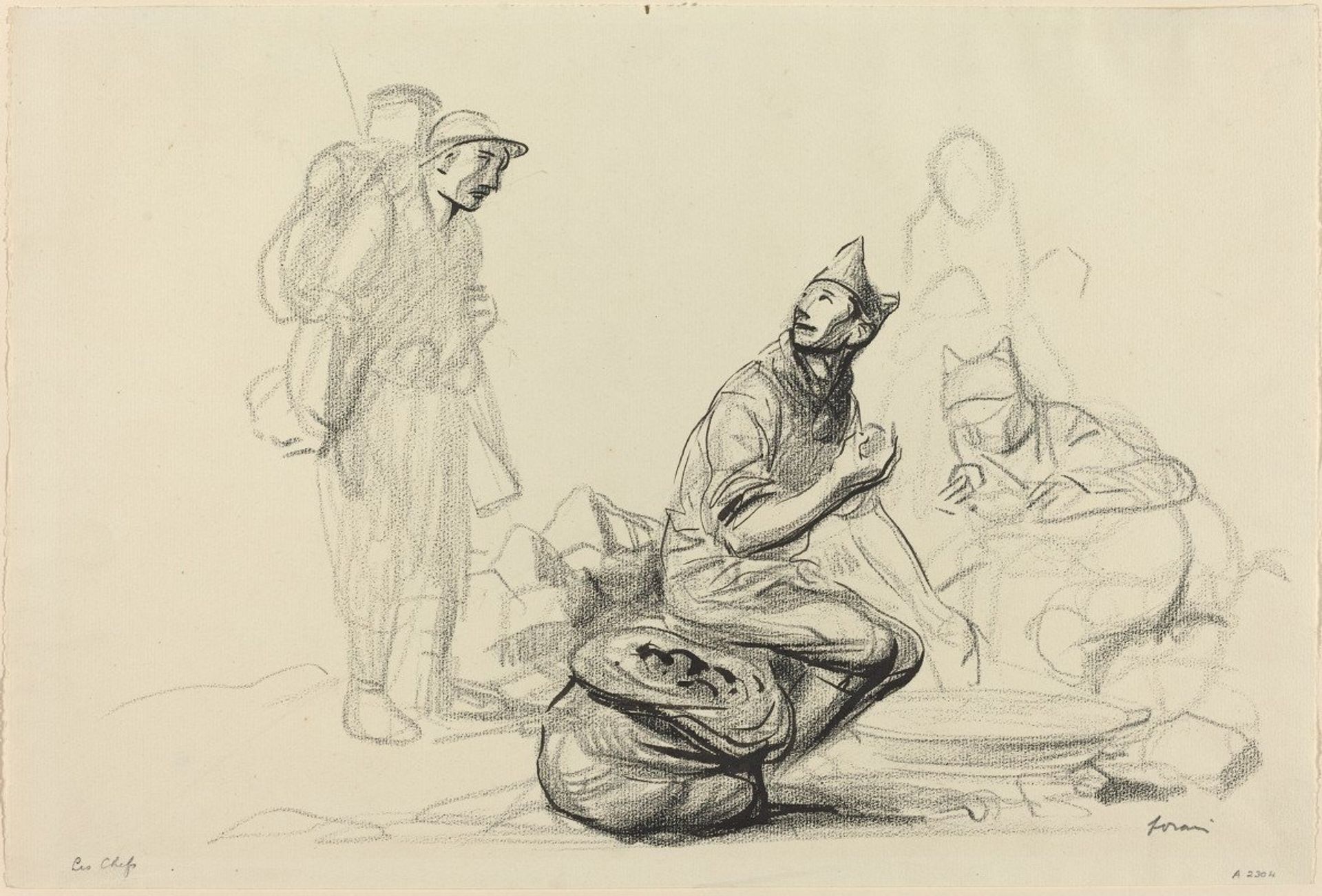 The Chefs by Jean-Louis Forain