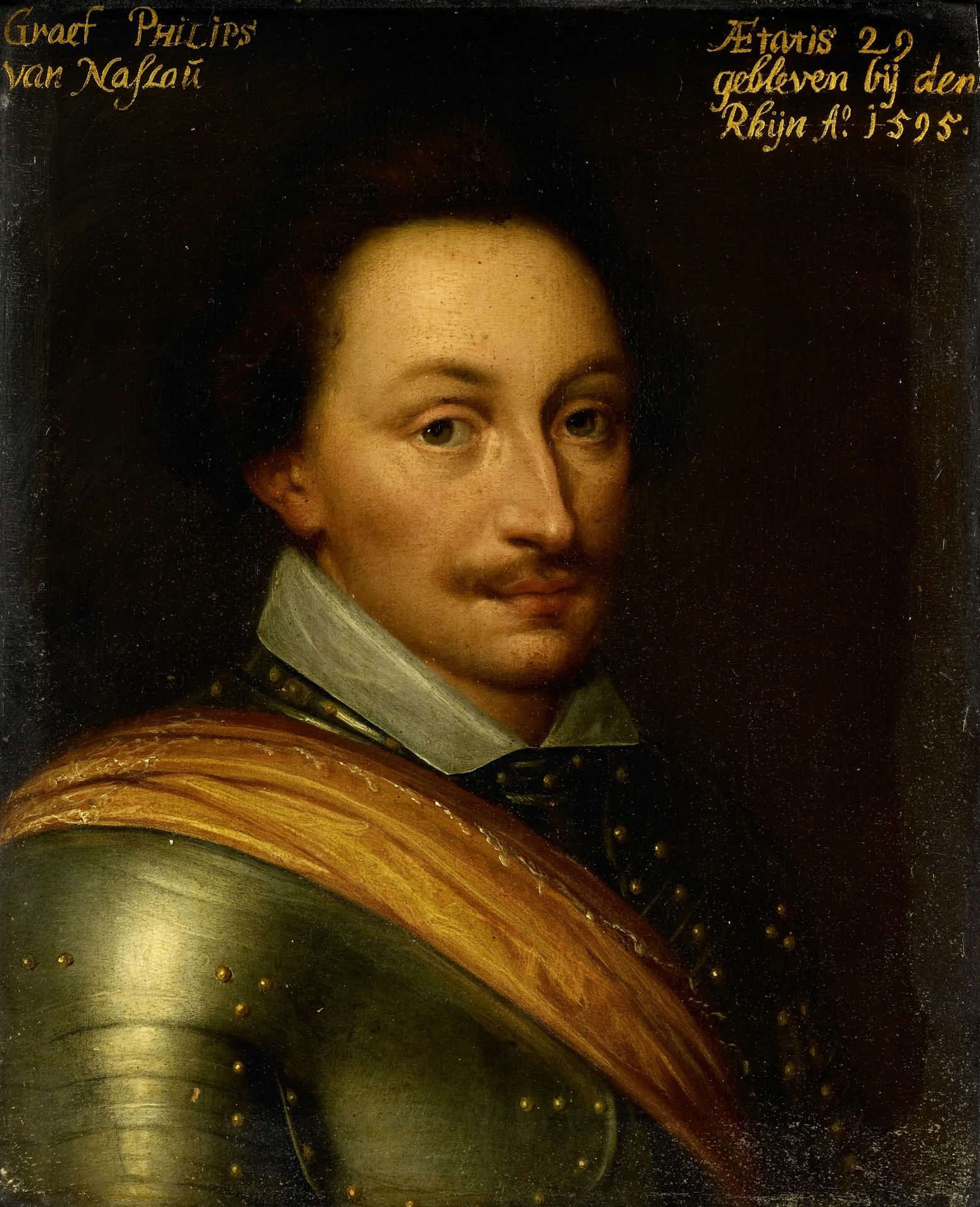 Portrait of Philips (1566-95), Count of Nassau by Anonymous