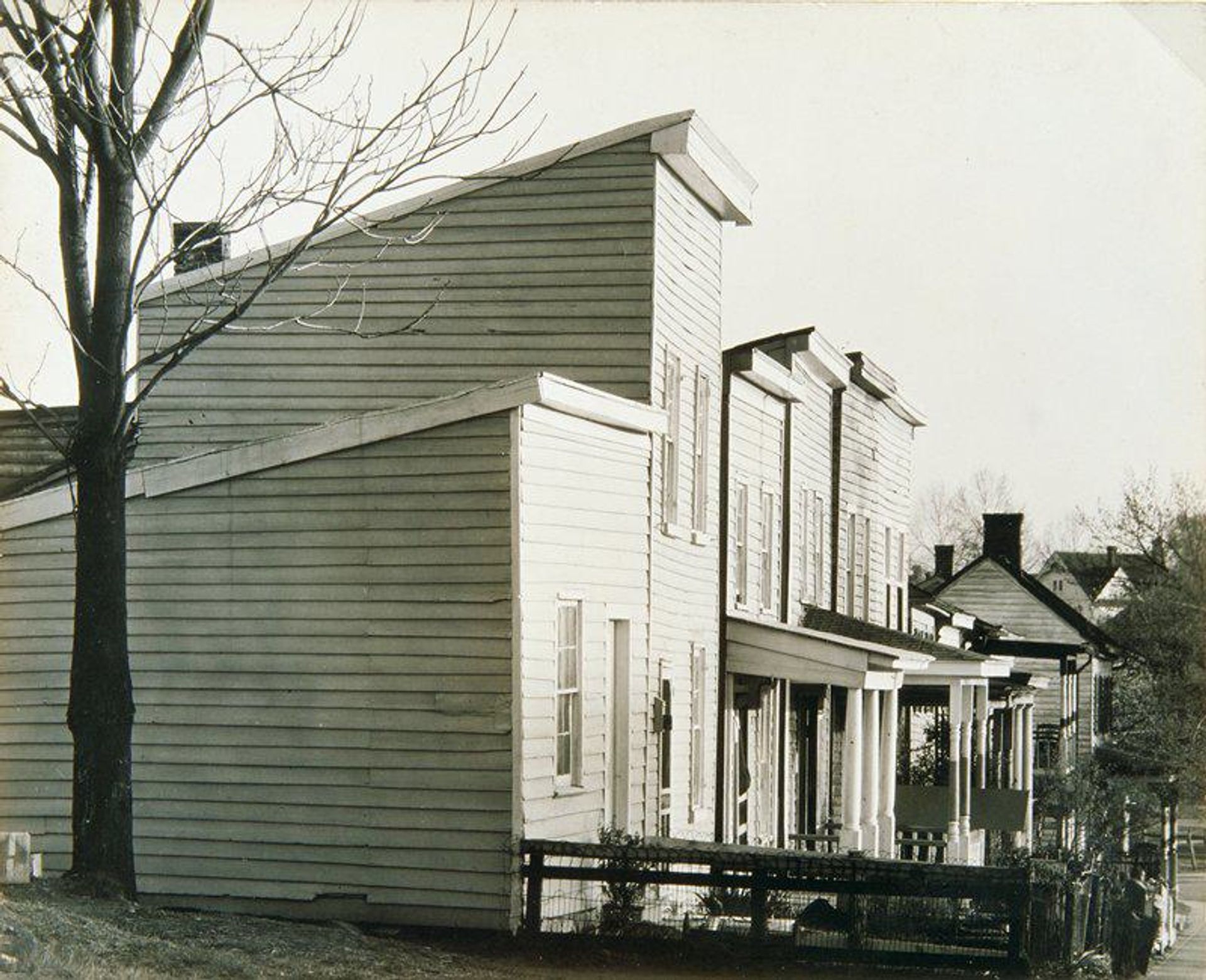Frame Houses in Virginia by Walker Evans