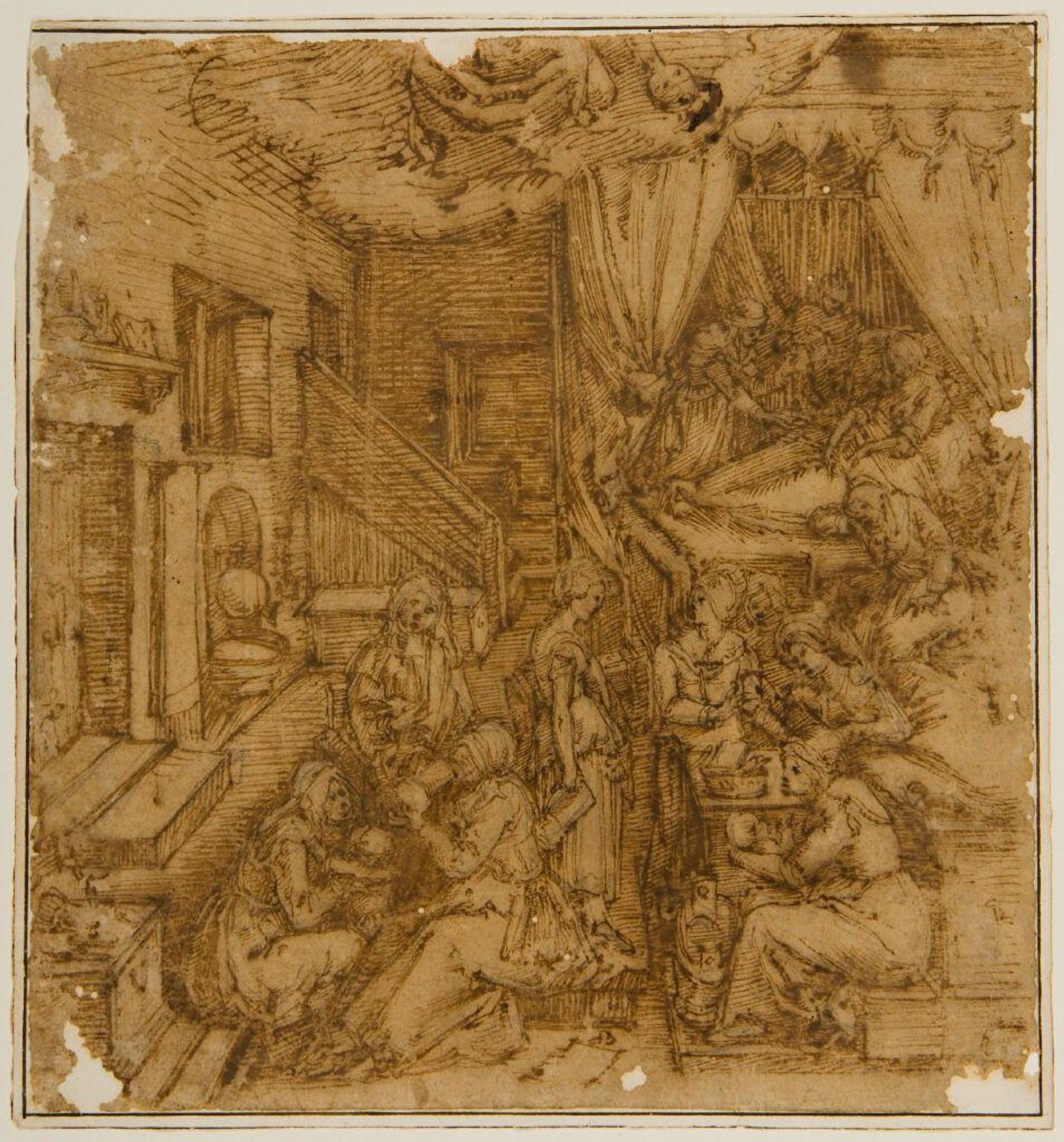 Birth of the Virgin by Anonymous
