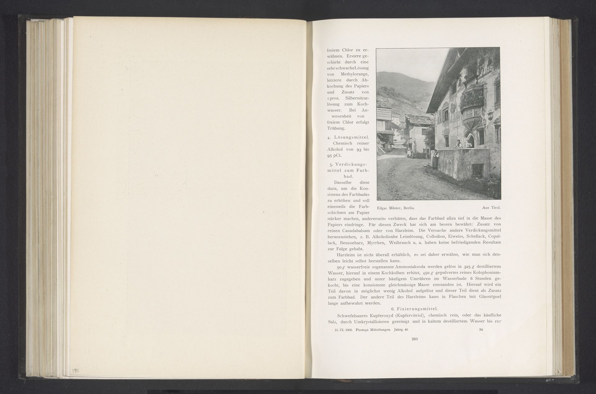 Dorpsgezicht in Tirol by Edgar Milster
